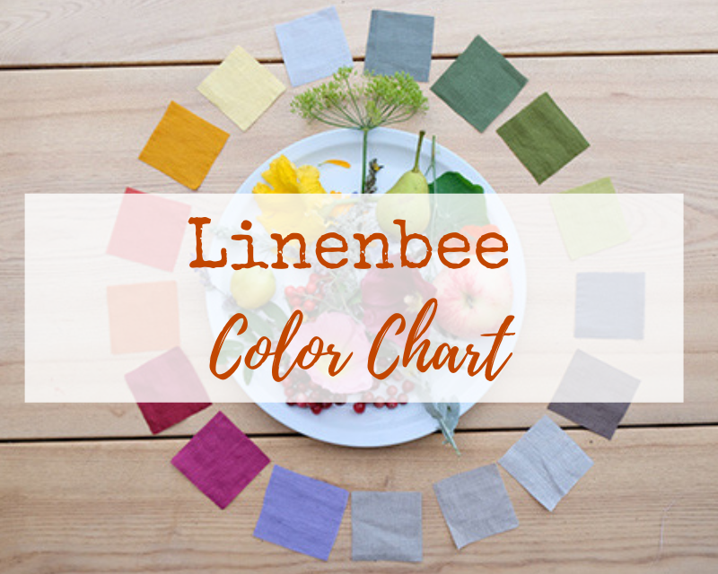 Linenbee Linen Color Charts