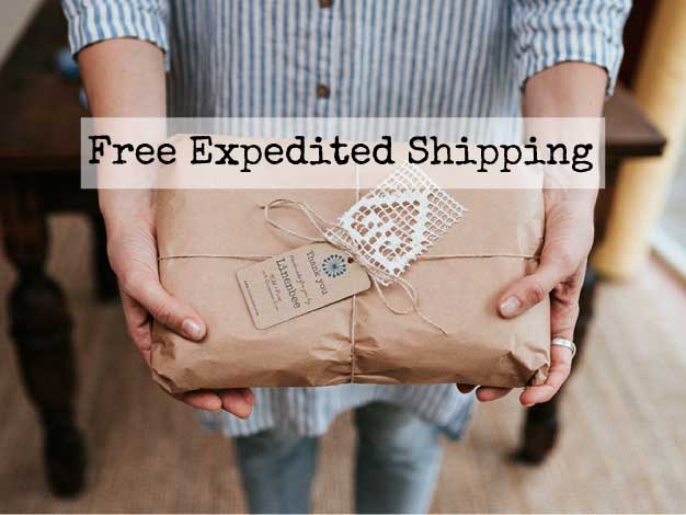 Free Expedited Shipping Upgrade