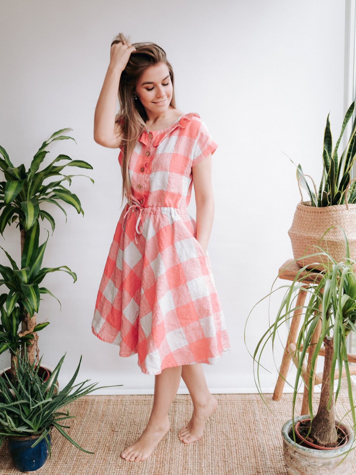 Summer Linen Dress 'Dorothy'