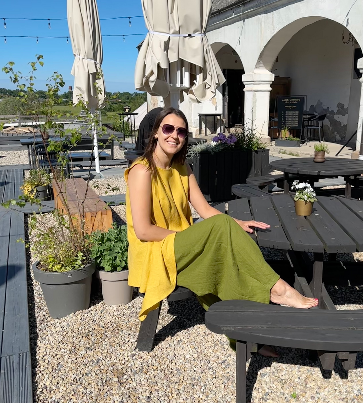 Loose Baggy Linen Pants for Women