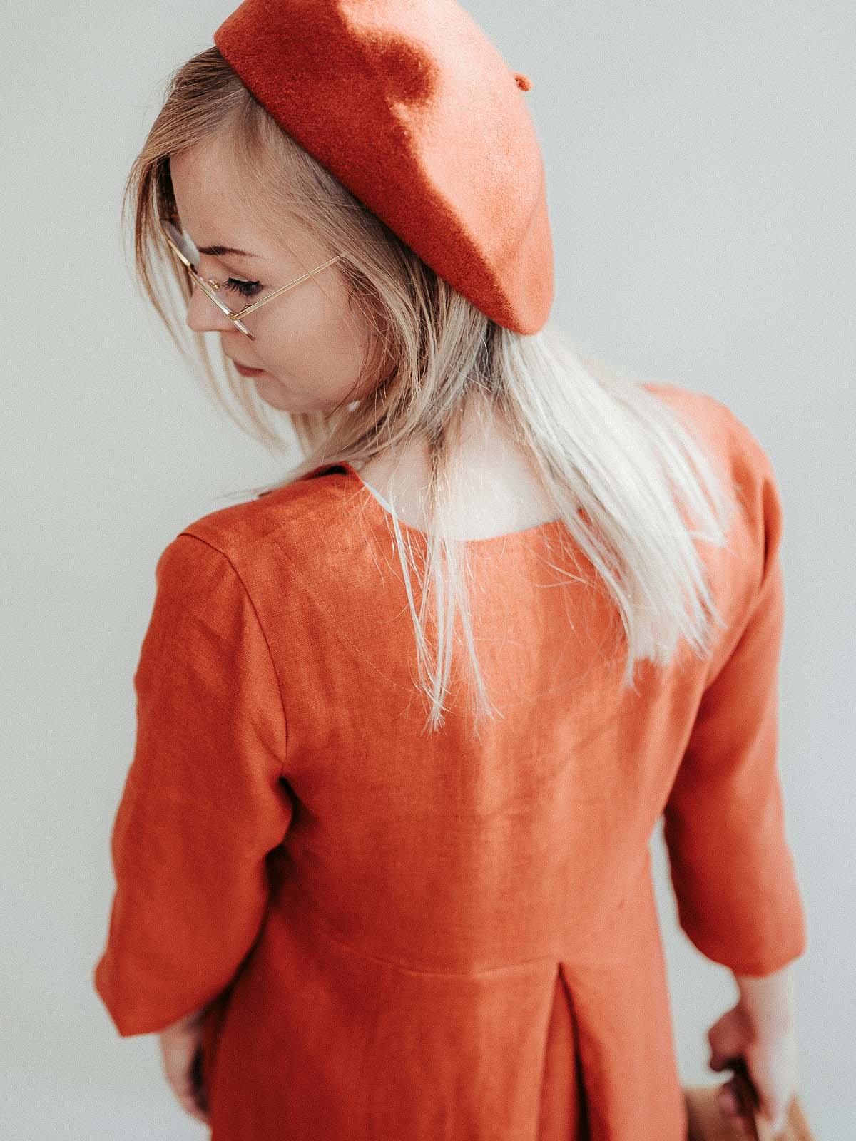 Linen Dress &#39;Beckie&#39;, Linen Dress for Women