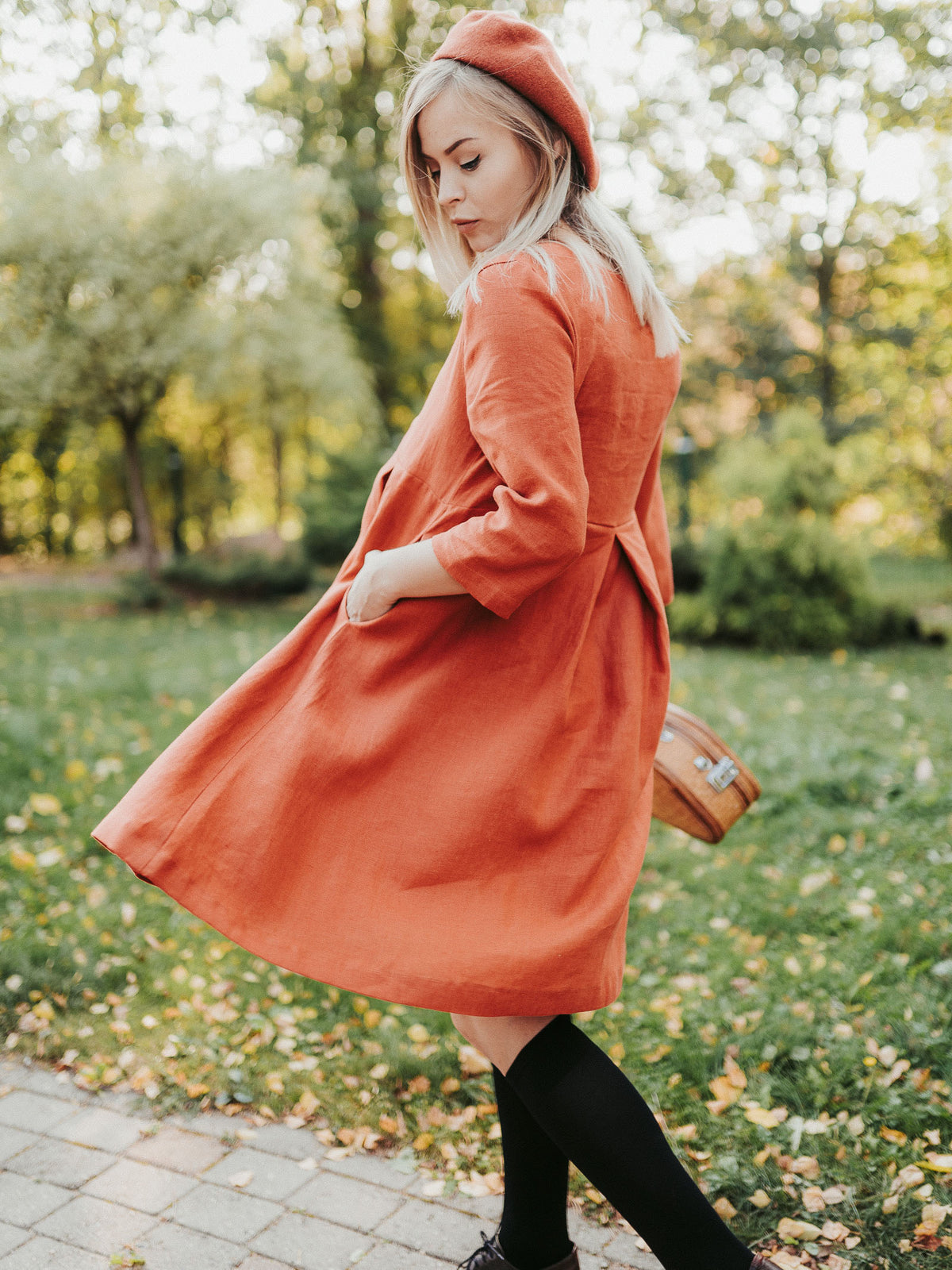 Linen Dress &#39;Beckie&#39;, Linen Dress for Women