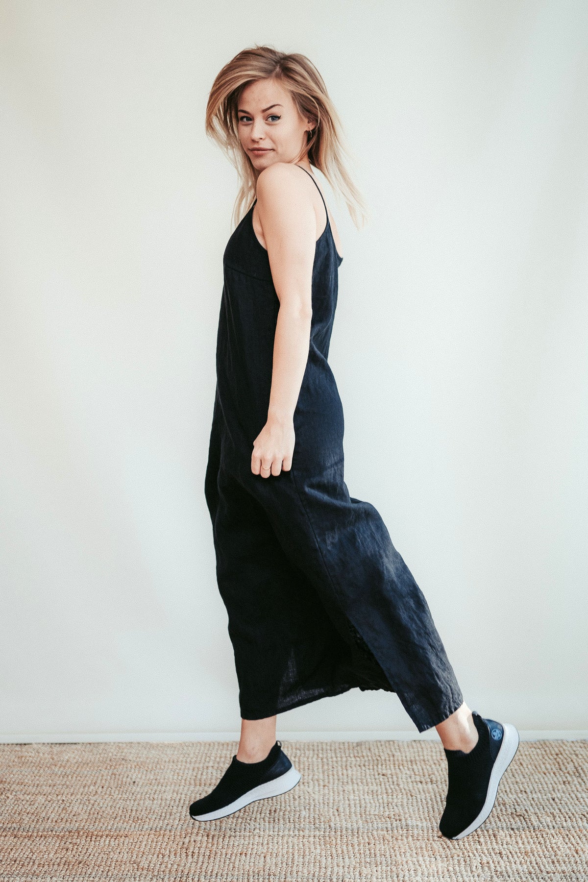 Maxi Slip Dress from Linen &#39;Angie&#39;, Cami Dress
