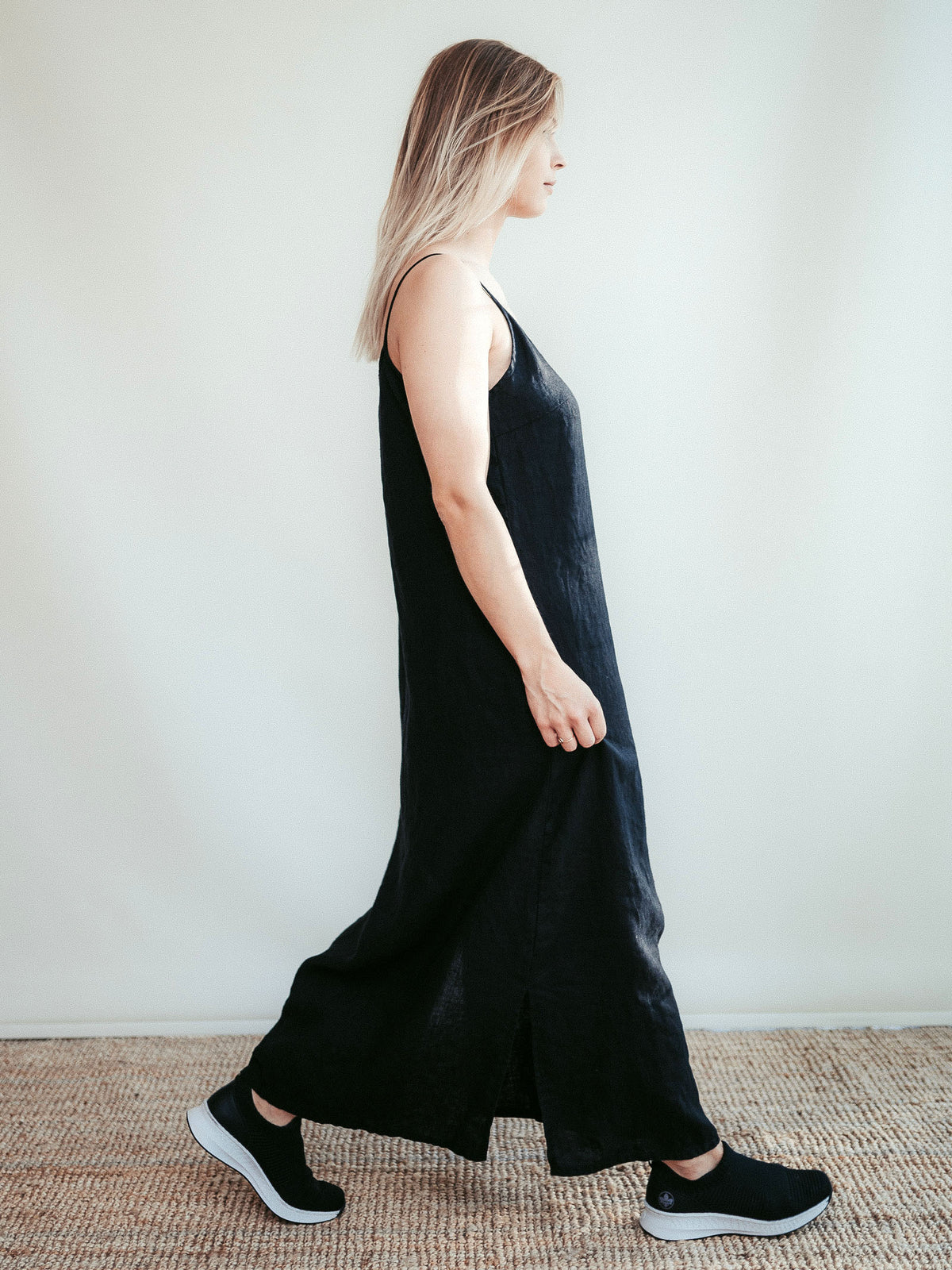 Loose Batwing Linen Dress 'Tina' Loose Batwing Linen Dress 'Tina'