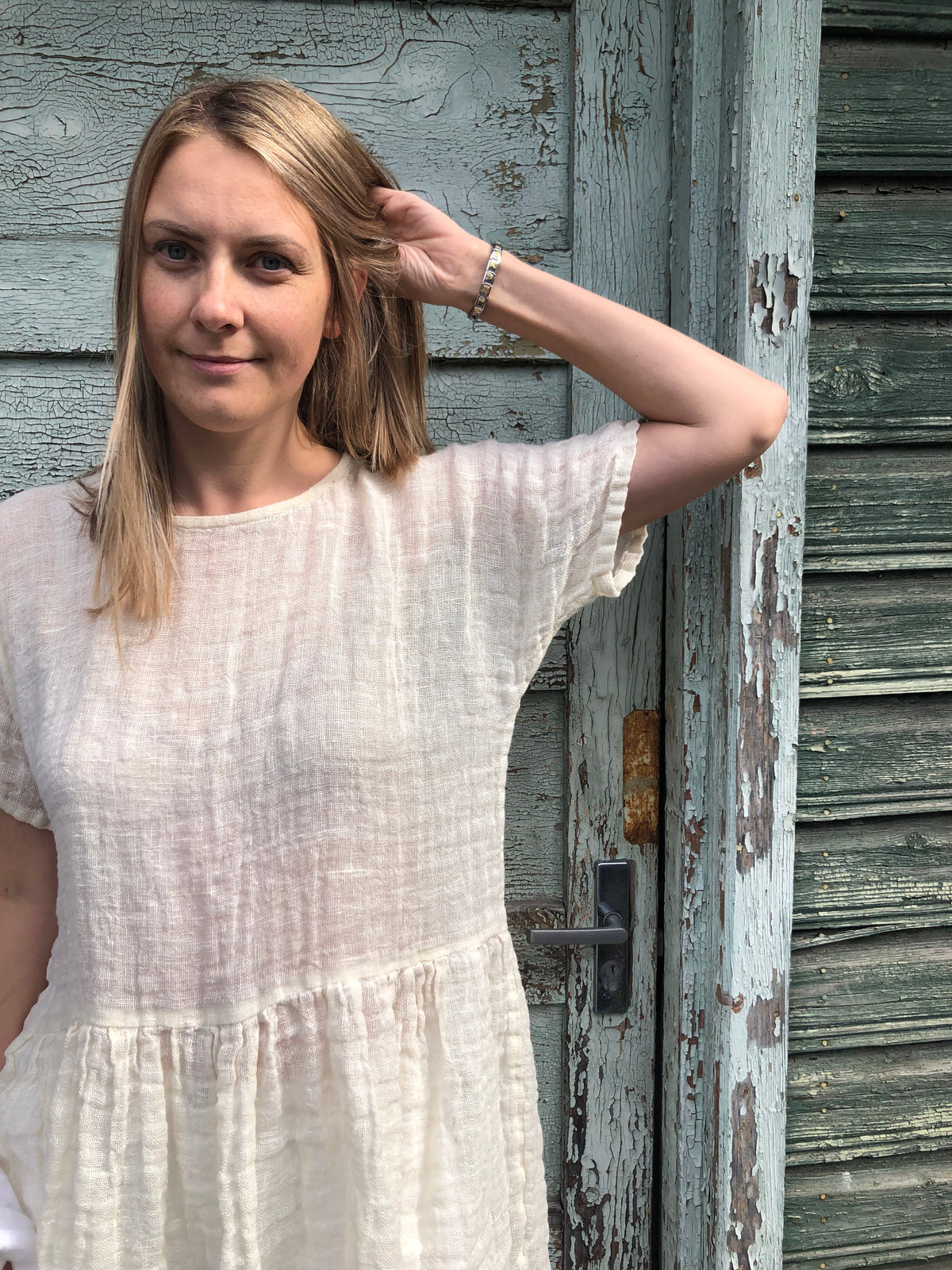 Oversized Boho Top &#39;Olivia&#39; from Linen Gauze