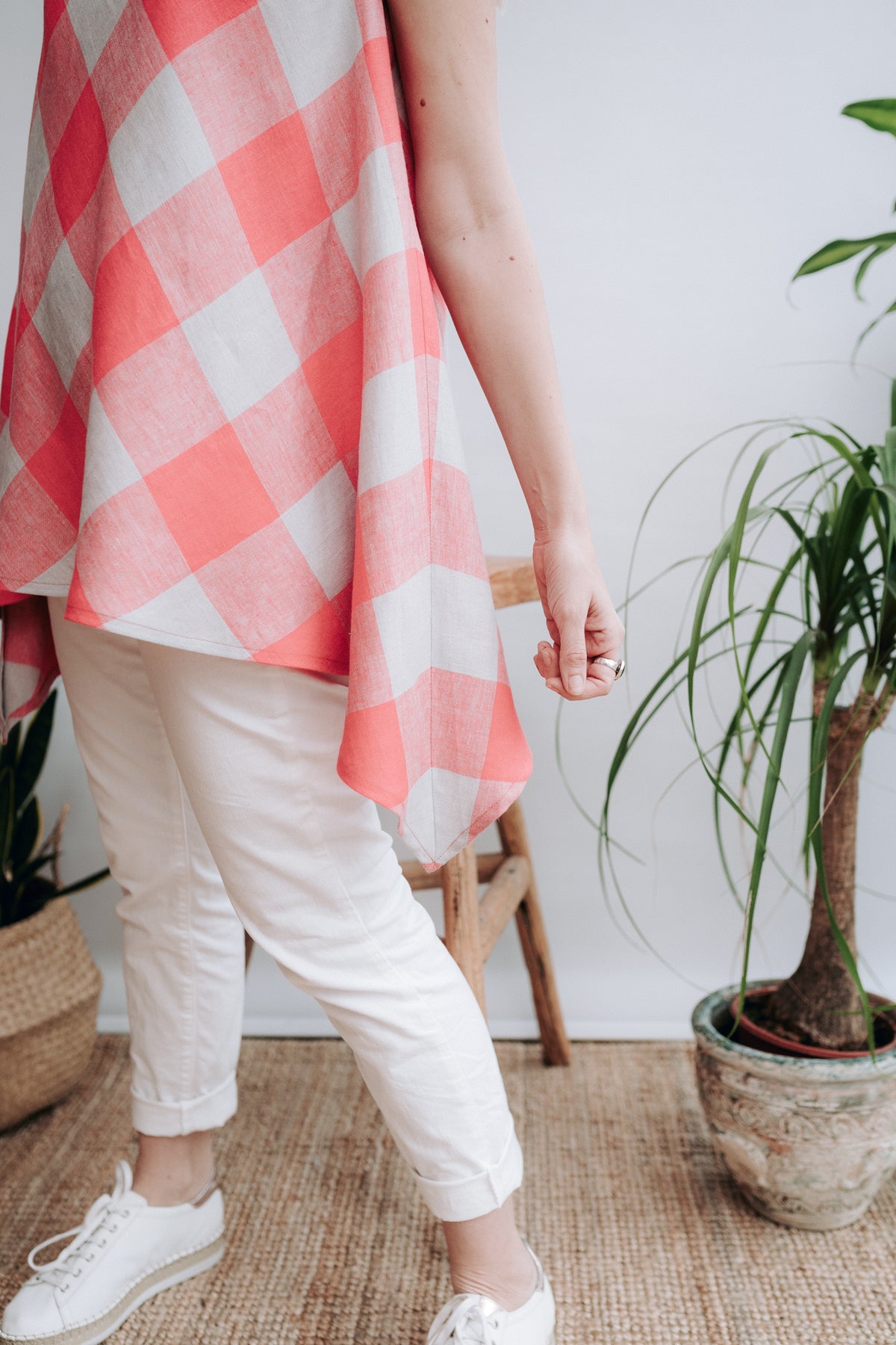 Sleeveless Linen Top &#39;Pearl&#39;