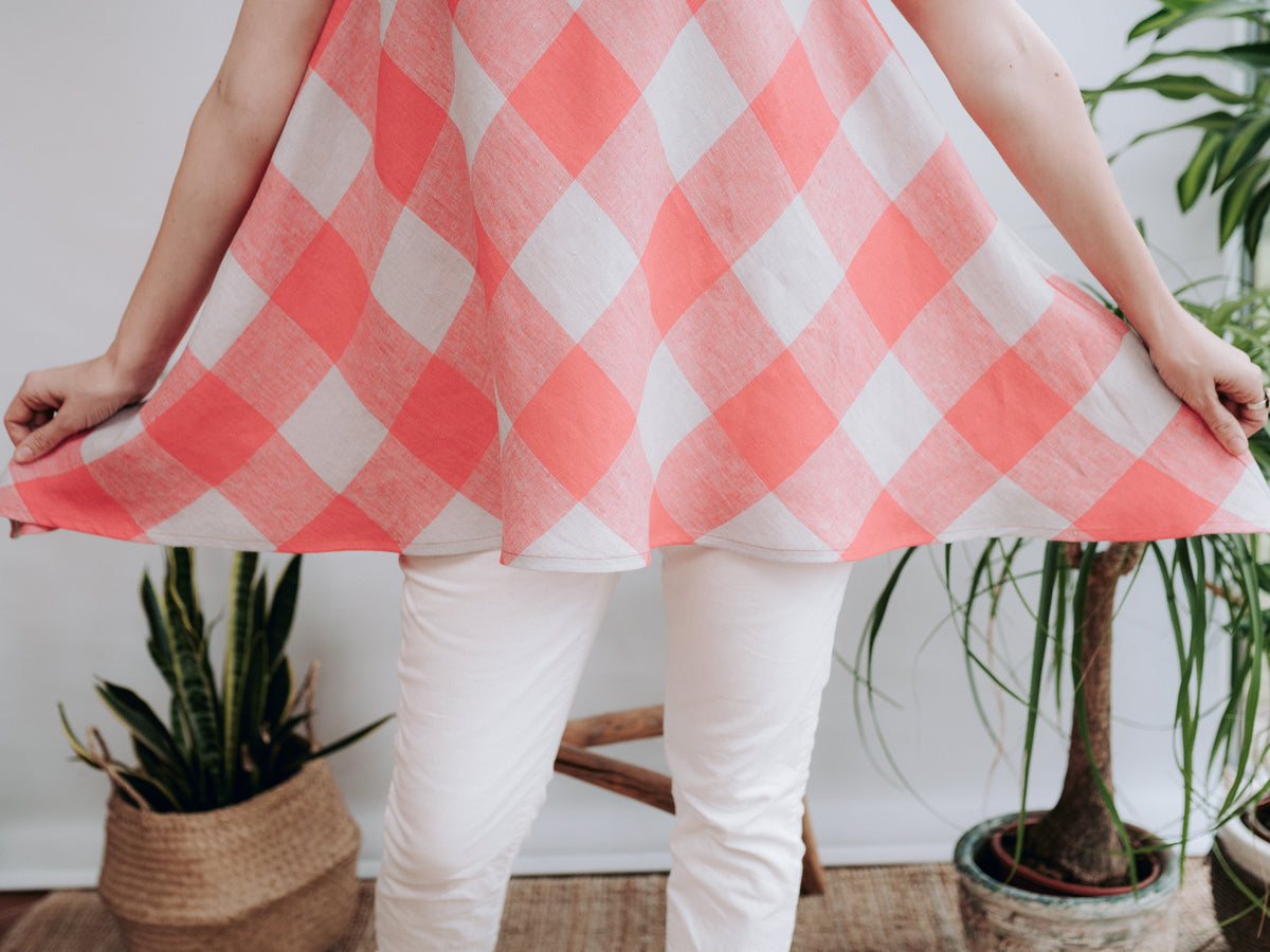 Sleeveless Linen Top &#39;Pearl&#39;