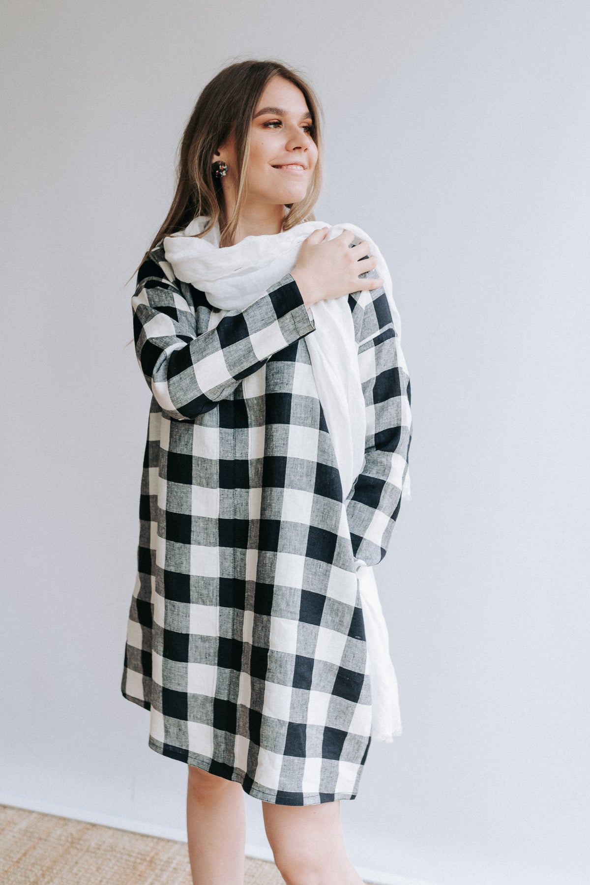 Linen Tunic Dress Malvina