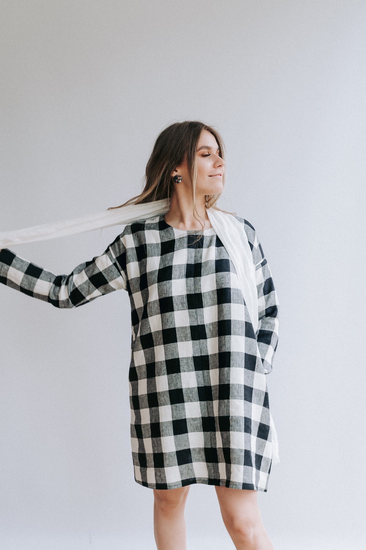 Linen Tunic Dress Malvina