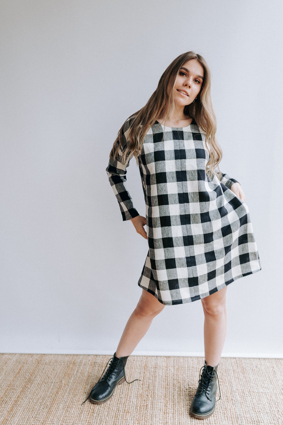 Linen Tunic Dress Malvina