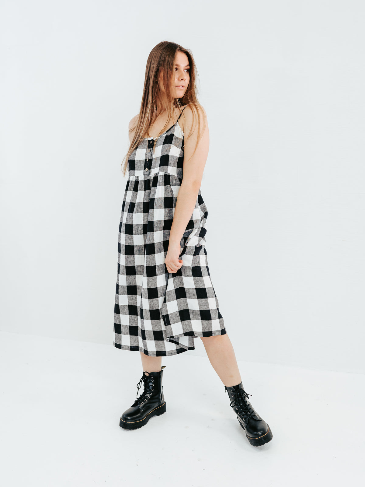 Pinafore slip dress on sale