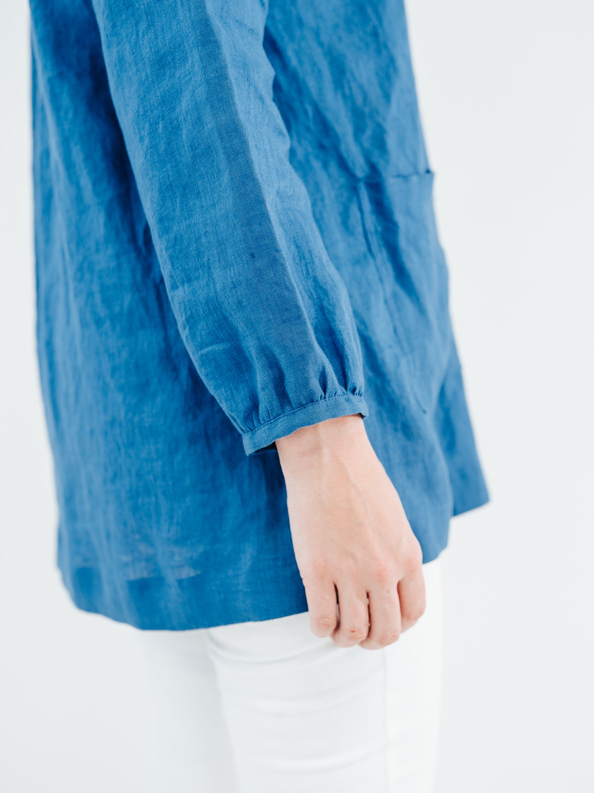 Women&#39;s Button Down Linen Smock &#39;Maud&#39;