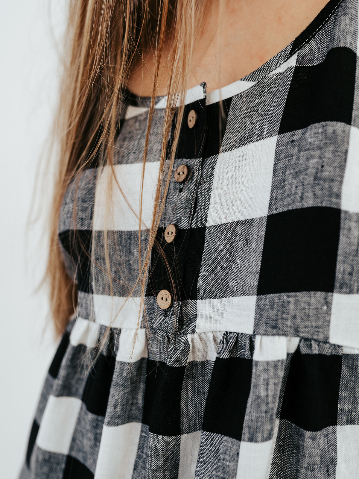 Linen Pinafore Dress &#39;Leona&#39; Slip Dress