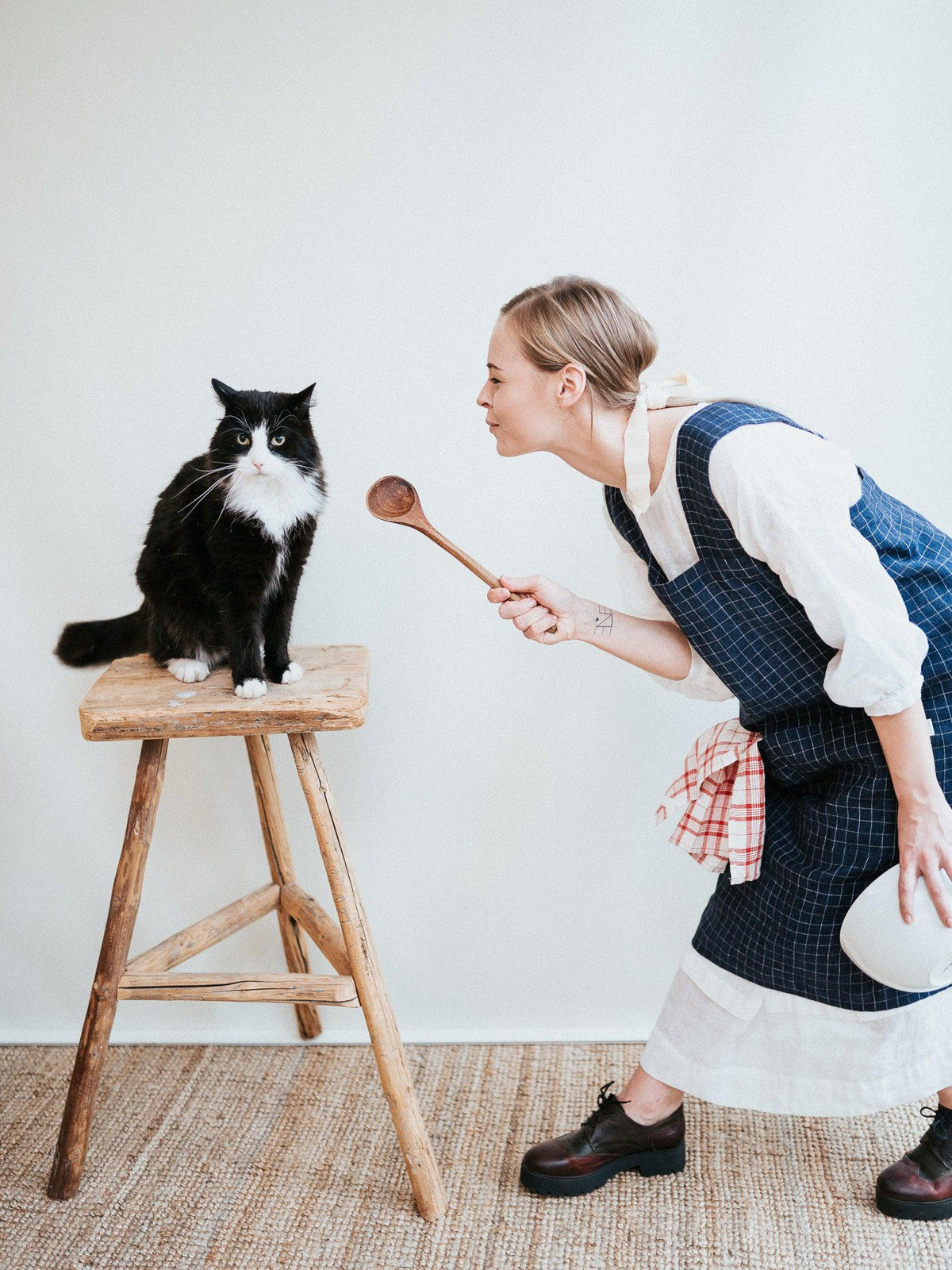 トップス DELIY LINEN LENO WEAVE APRON Other brands DELIY LINEN LENO WEAVE APRON Linen CML DLY