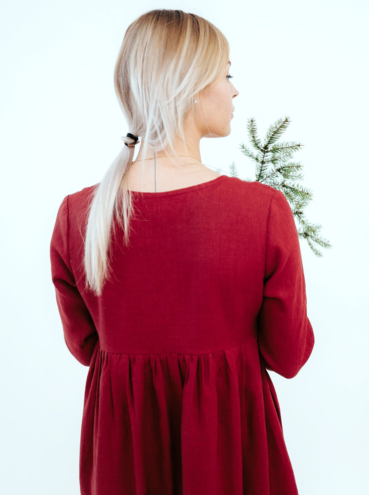 Maxi Linen Dress &#39;Dahlia&#39;