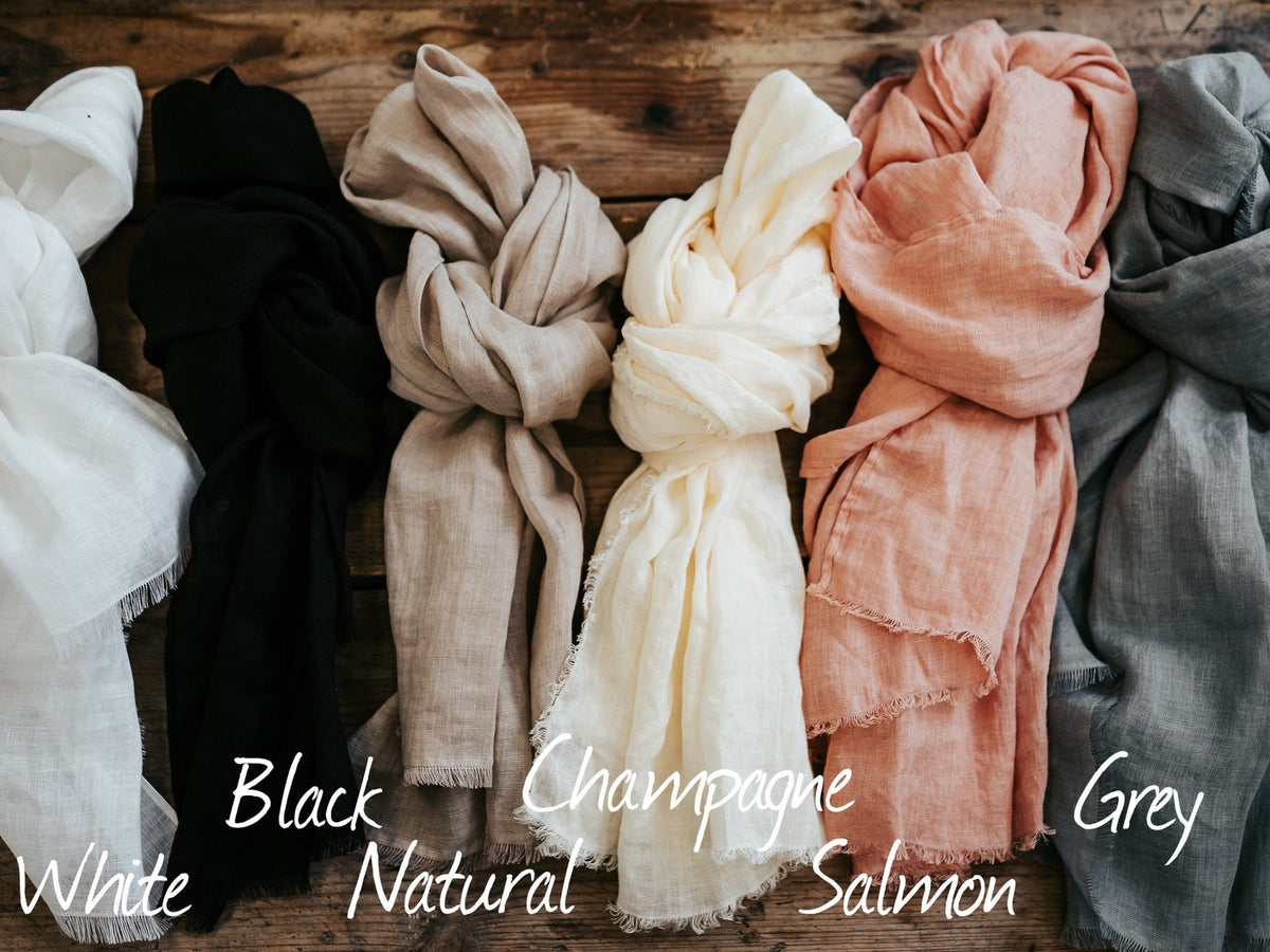 Gauze Linen Dress &#39;Cecilia&#39;, Boho Midi Dress