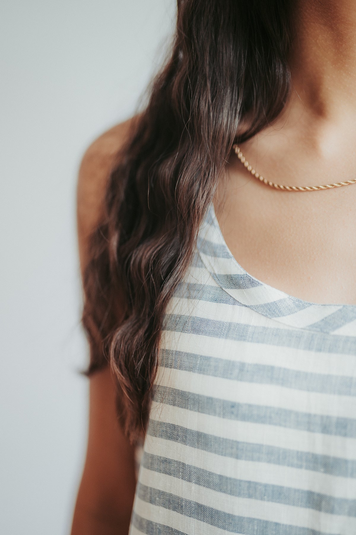 Linen Jumper Dress &#39;Greta&#39;, Summer Pinafore Dress Natural Linen