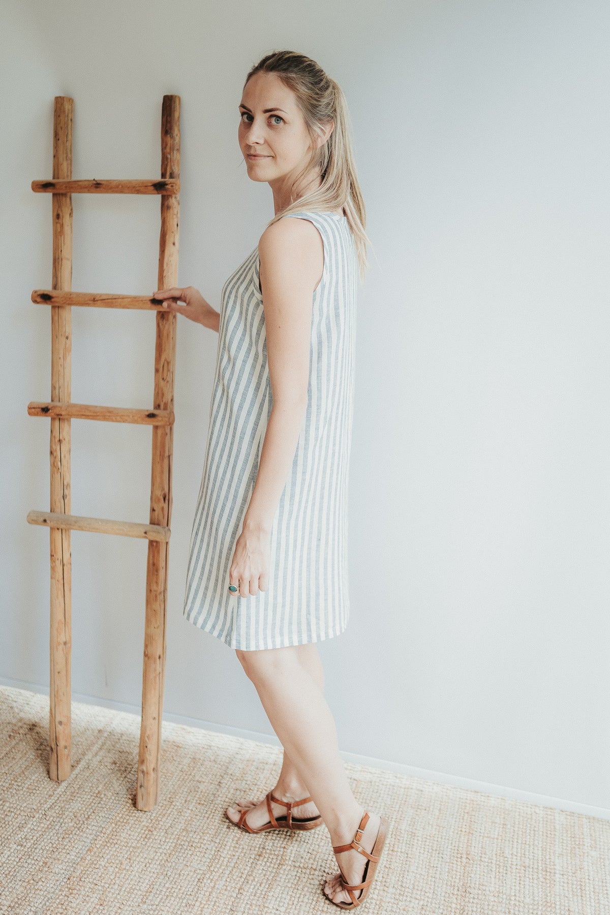 Shift clearance jumper dress