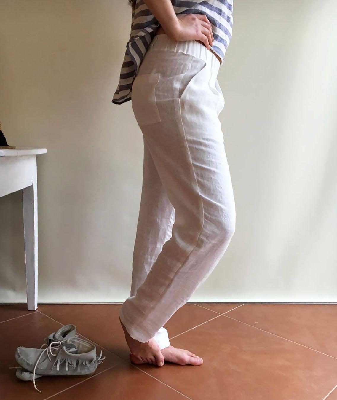 Linen Pants, Linen Trousers - Linenbee