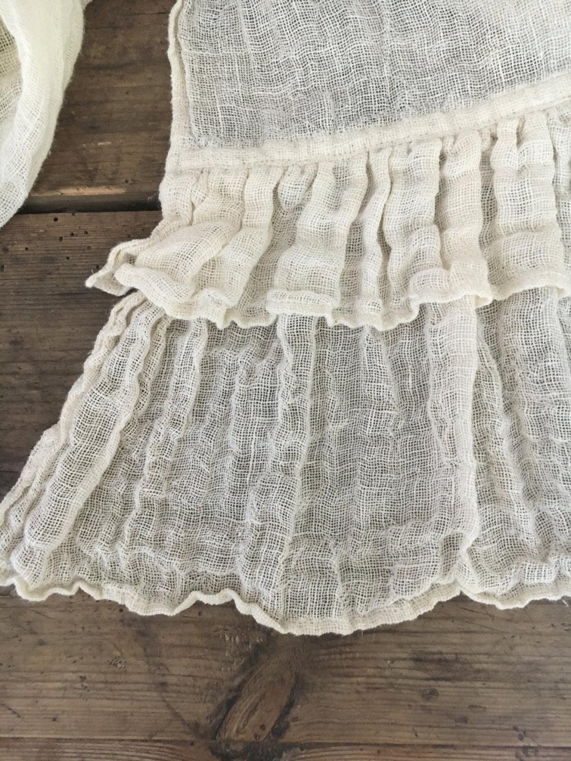 White Wrap Shawl With Ruffle, Linen Scarf With Ruffle, Wraps Shawl, Womens Shawl, Linen Shawl, Extra long linen scarf, Wedding cover, creamy