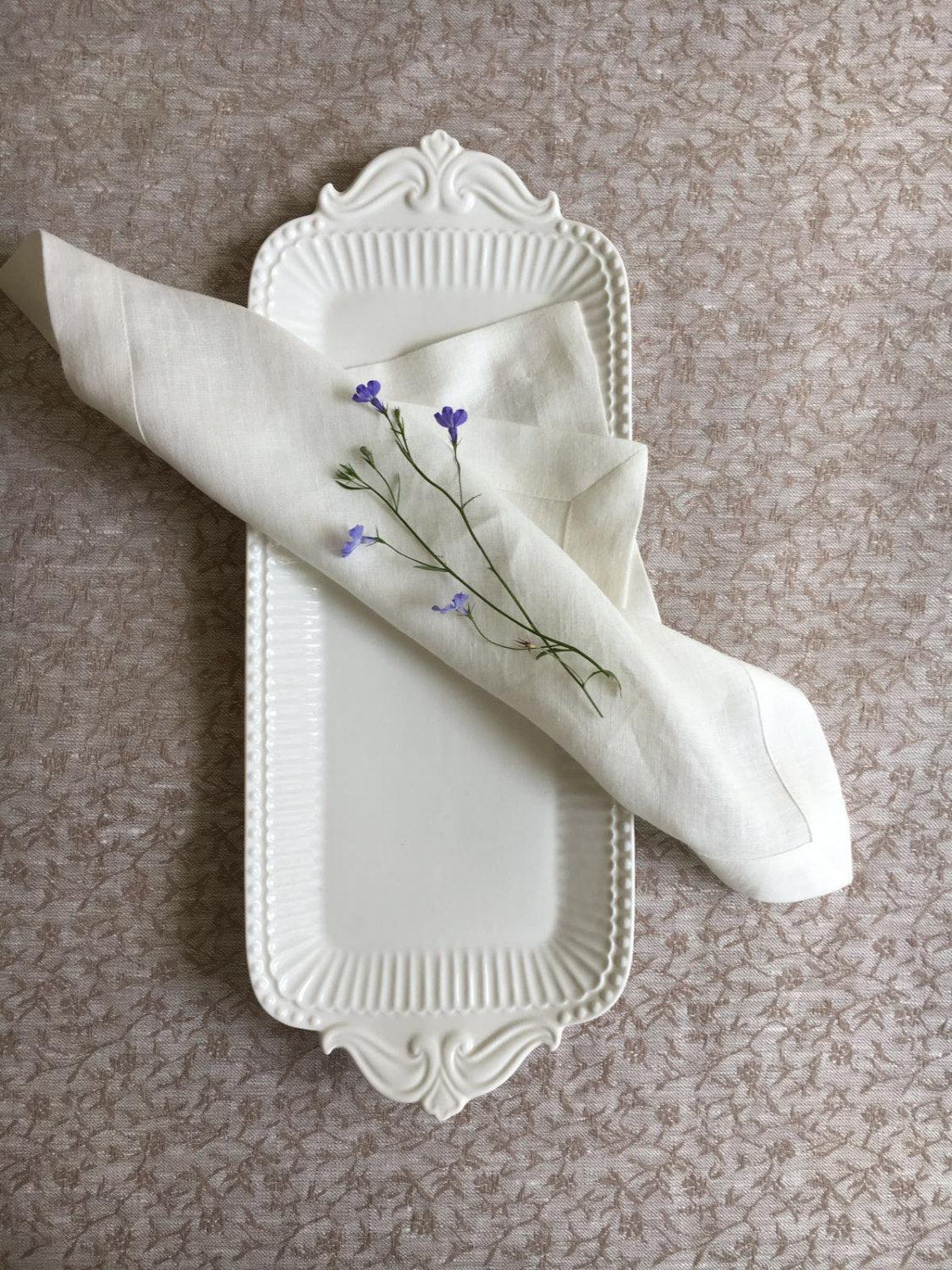 Linen Table Cloth, Creamy Taupe Tablecloth Rectangle, Tablecloth Square Tablecloth linen Tablecloth, Christmas tablecloth Wedding tablecloth