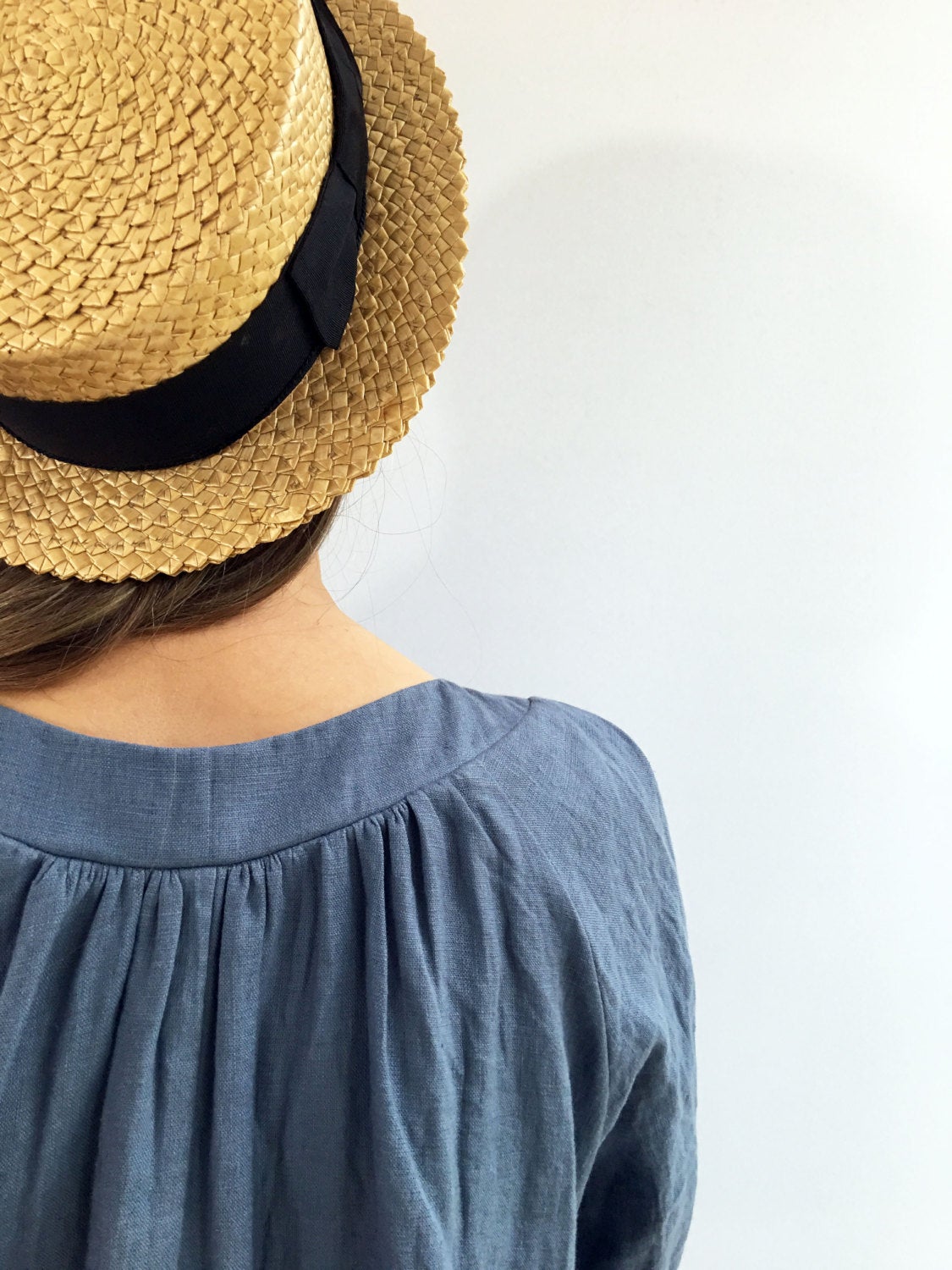 Blue Linen Maxi Dress with Long Sleeves, Blue Maxi Dress, Linen Dress, Plus size dress, Tunic Dress, Plus size Maxi Dress Women Plus, Boho