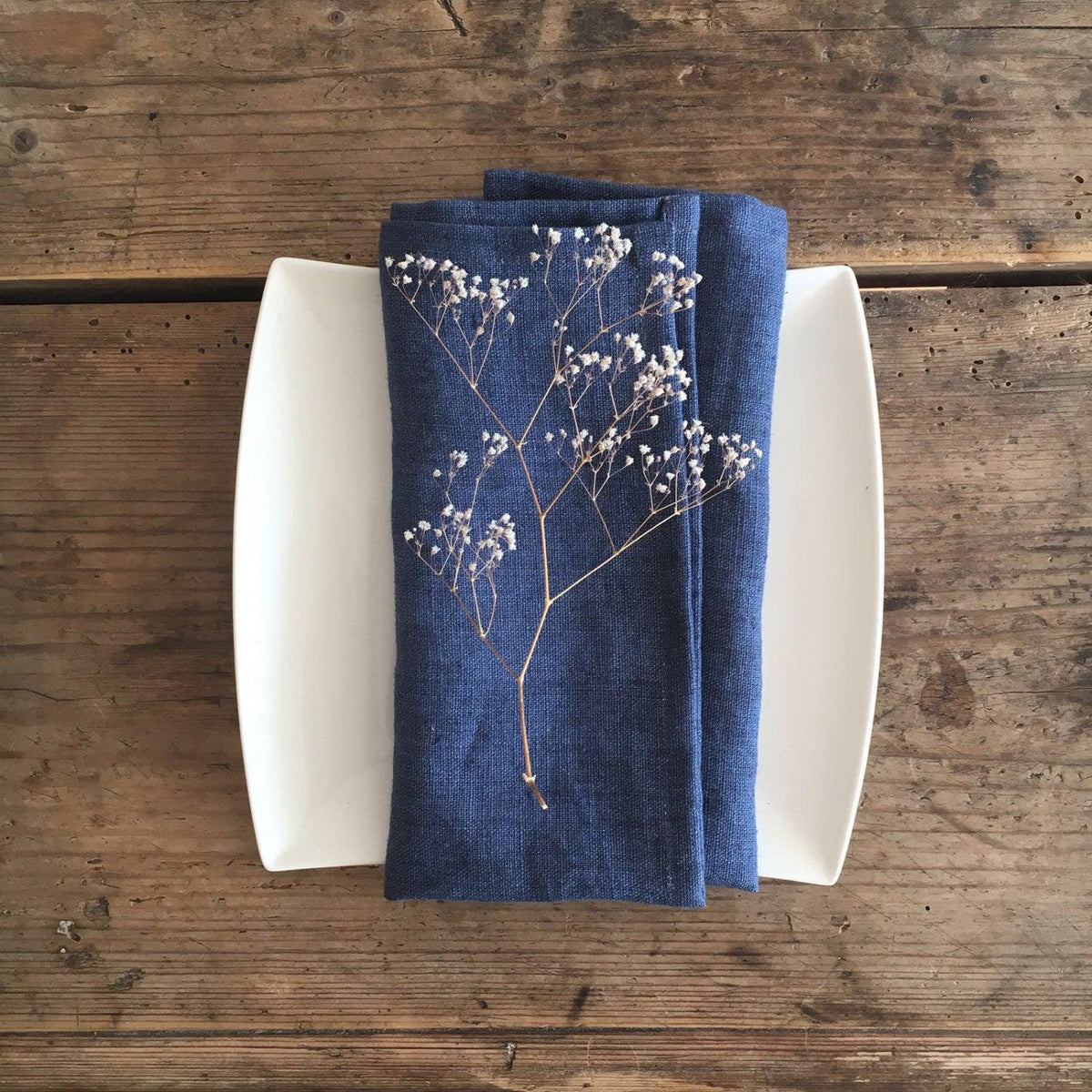 8 Blue Linen Napkins, Christmas table, Cloth Napkins Cloth, Cocktail Napkins Wedding, Napkins Blue, Blue table, Diner Napkins, Large Napkins