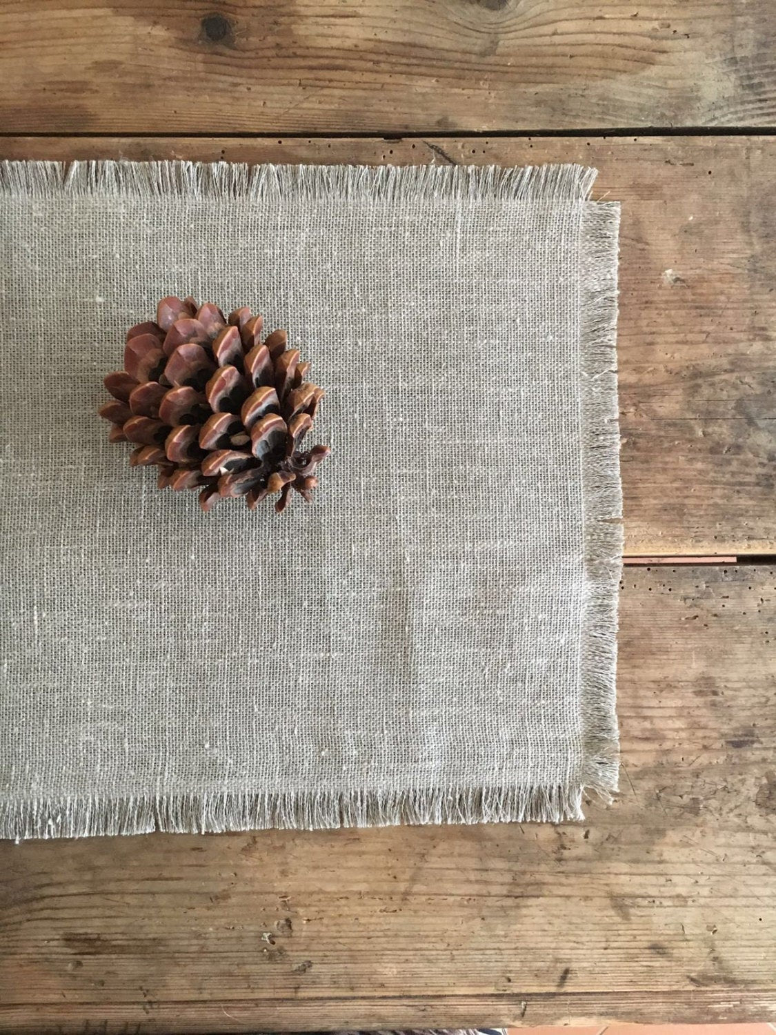 Christmas Placemats, Holiday Placemats, Fall Placemats, Natural linen placemats linen, Rustic country look placemats natural placemats cloth