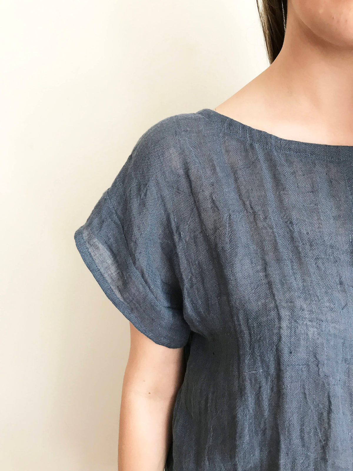 Gauzy Linen Tunic Coverup, Rustic Linen Tunic Top, Plus size top, Rustic Shirt Natural Eco friendly, gauzy coverup, plus size beach Coverup