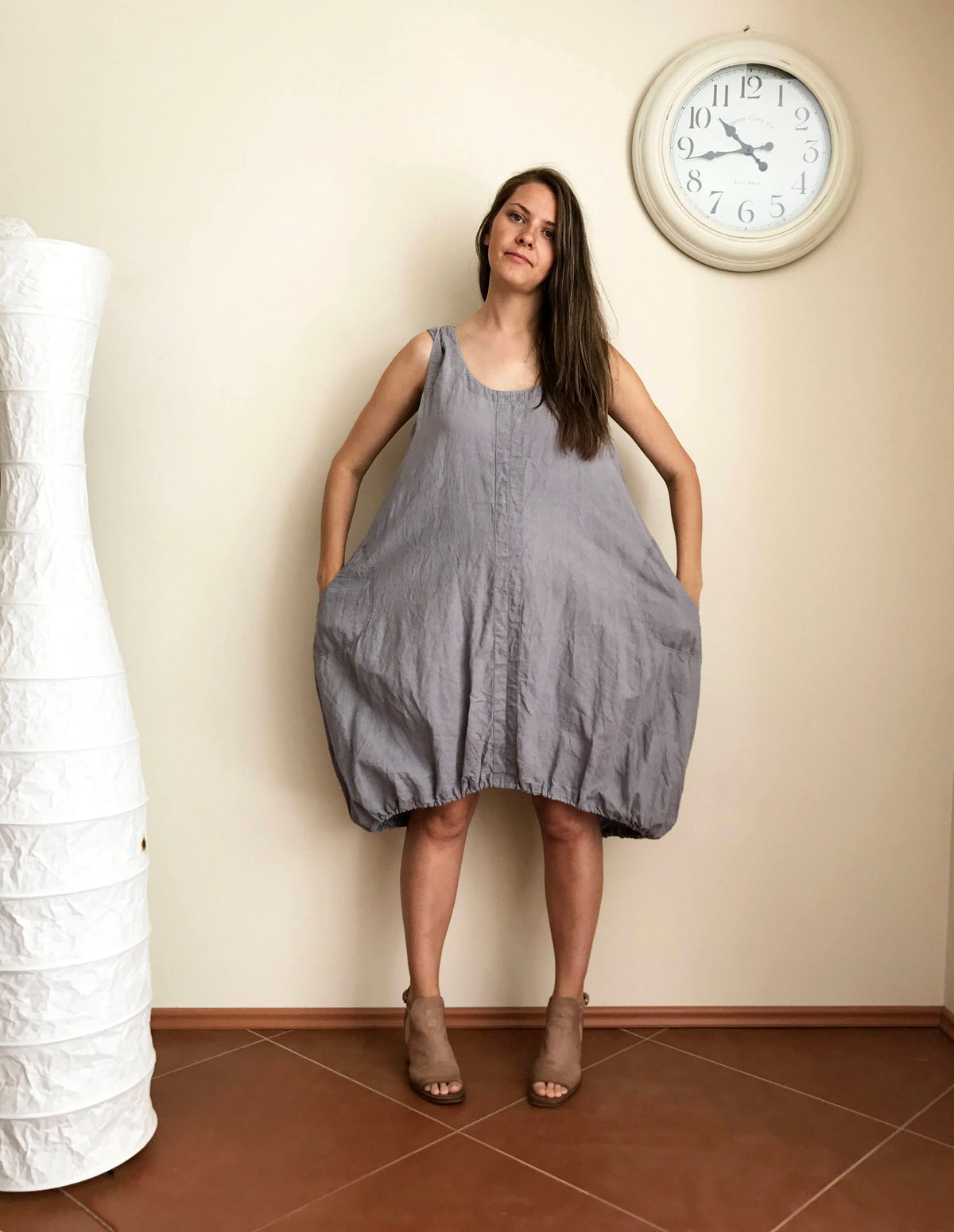 Sleeveless Dress, Loose linen Dress, Sleeveless Tunic Dress, Tunic for women, Plus size tunic, Plus size dress, linen tunics for women