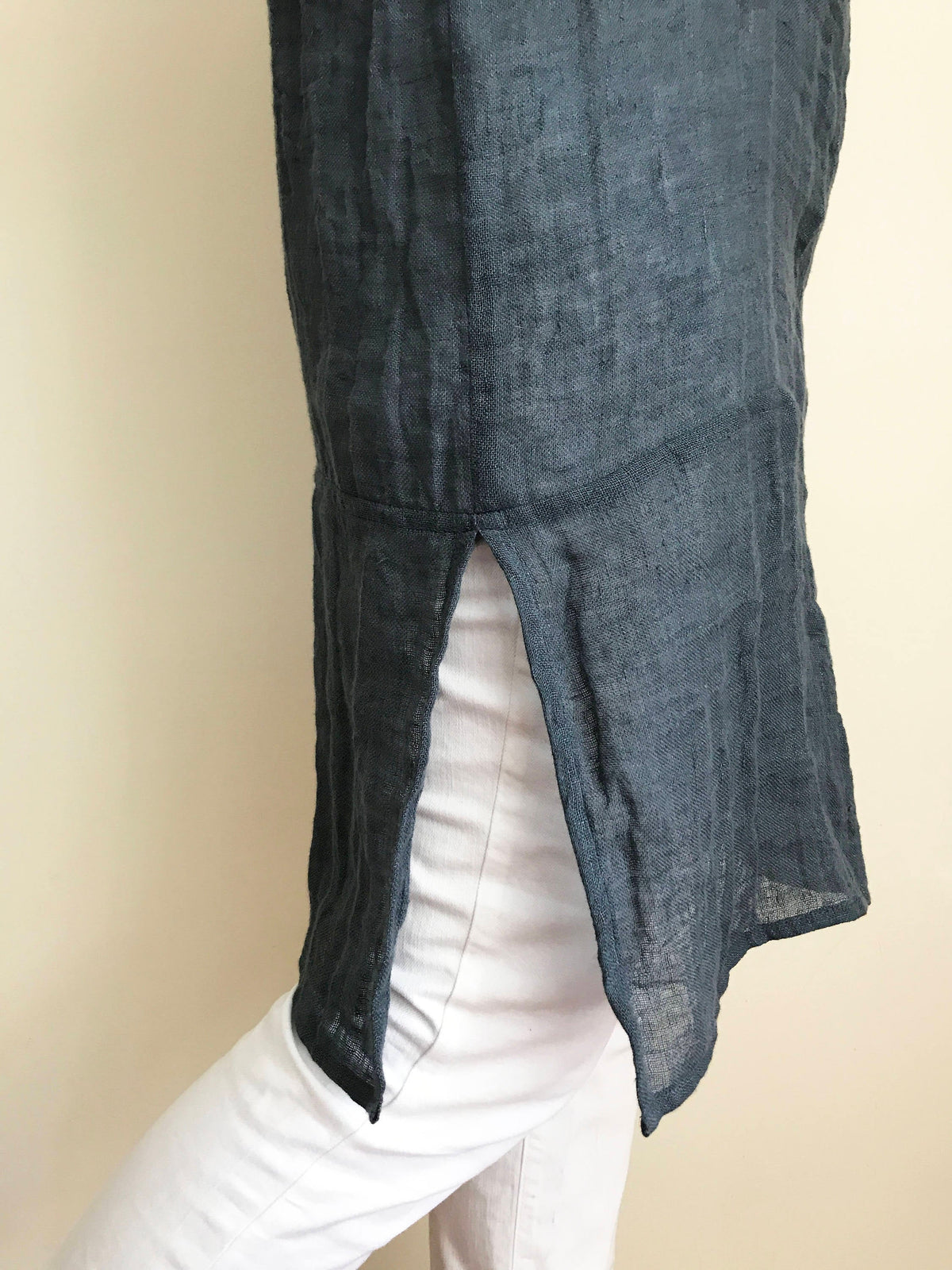 Gauzy Linen Tunic Coverup, Rustic Linen Tunic Top, Plus size top, Rustic Shirt Natural Eco friendly, gauzy coverup, plus size beach Coverup