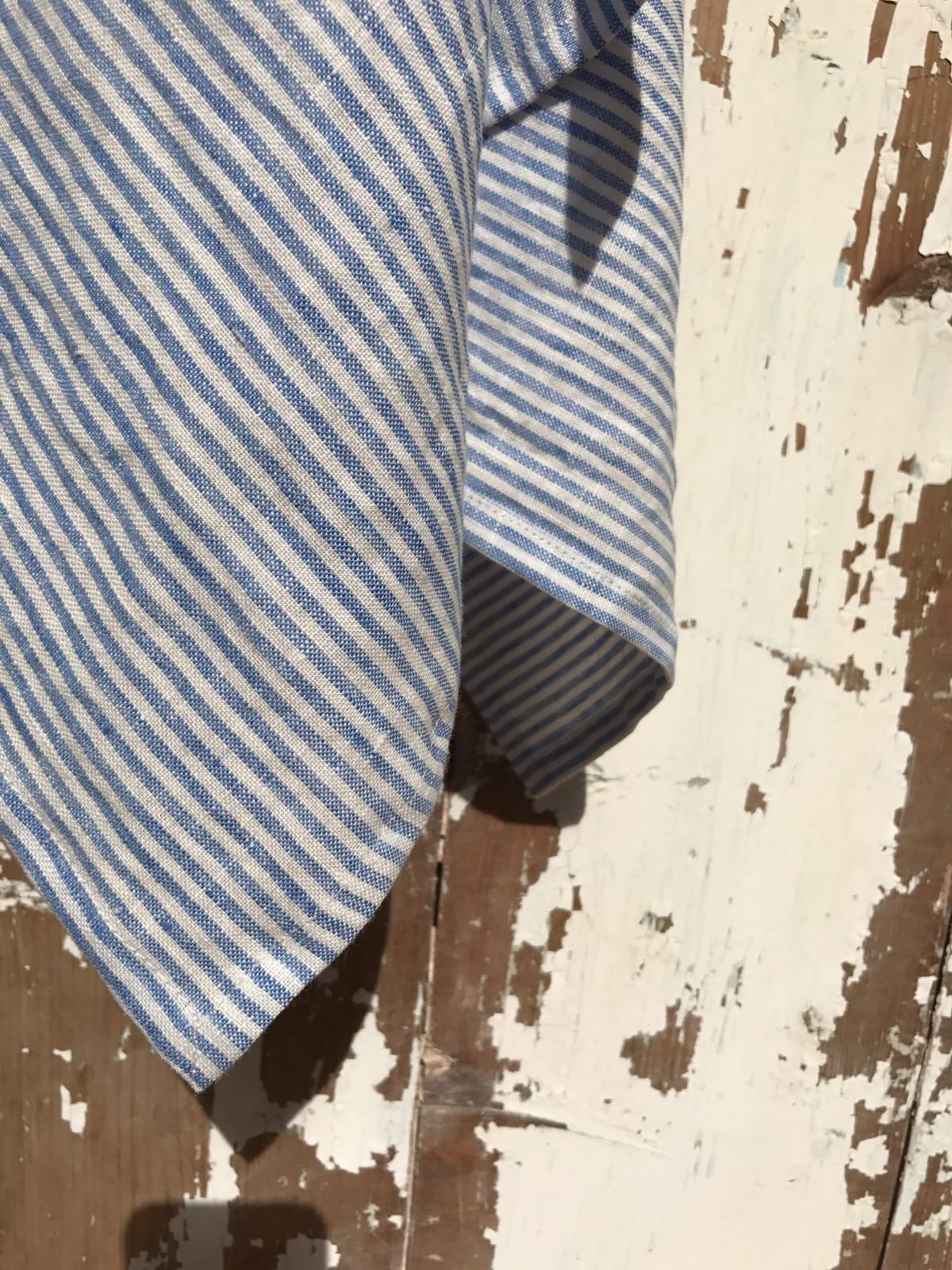 Set of Three Blue Striped Towels, Linen Dish Towels, Linen Kitchen Linen Guest Room Towels Tea towels Striped Towels Striped Blue Towels