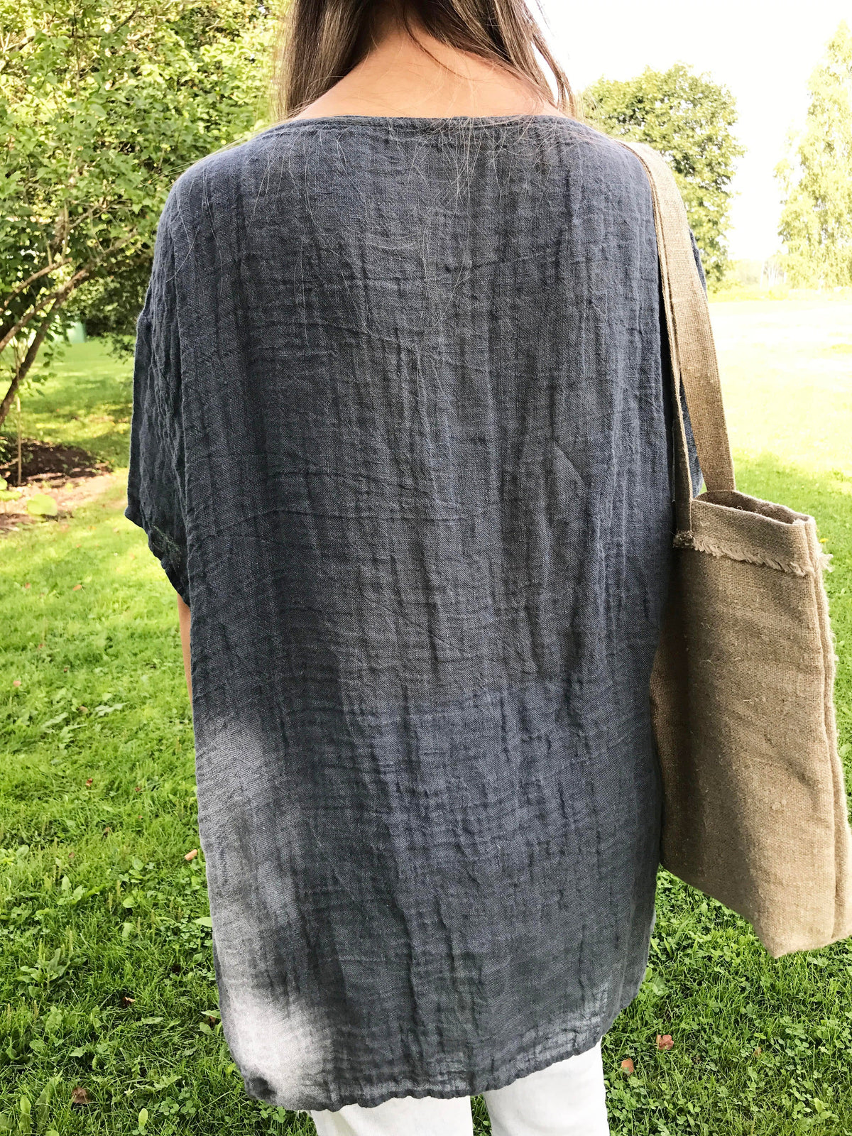 Gauze Tunic Top &amp;#39;Helen&amp;#39;, Gauzy Lightweight Coverup, Gauzy Linen Top, Gauze Top, Beach Cover Up, Plus size cover, Plus Size Tunic Top Gauzy