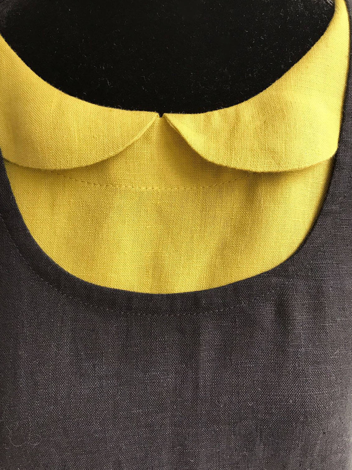 Cute Linen Blouse with Peter Pan collar, Linen Shirt Women, Linen T Shirt, Linen Tee, Plus size shirt, Linen Blouse, Cute Top, Green Blouse