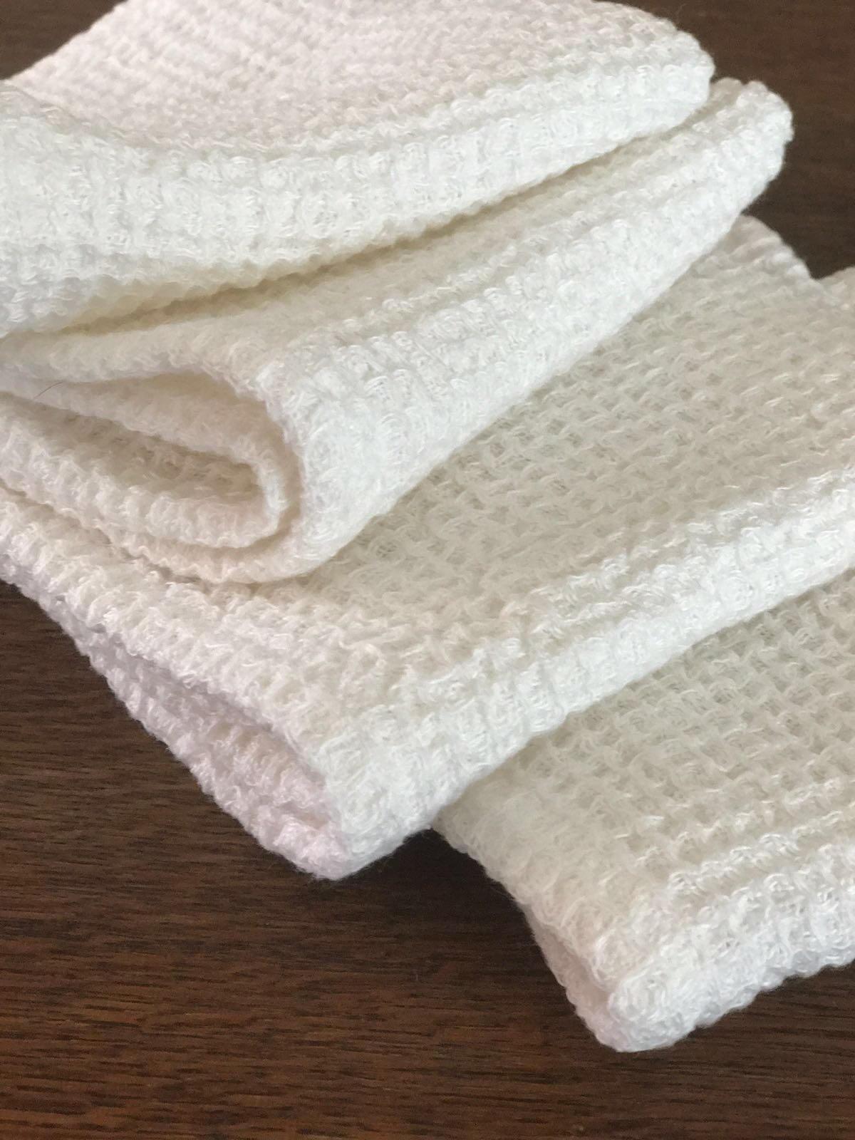 Rustic Kitchen towels, Set of four Linen Towels - Linenbee