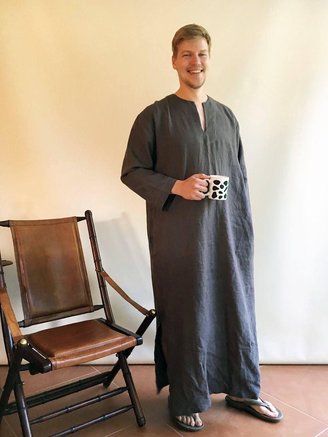 Arab Men Muslim Saudi Style Men Robe Abaya Islam Kaftan Prayer Clothes  Thobe New | eBay