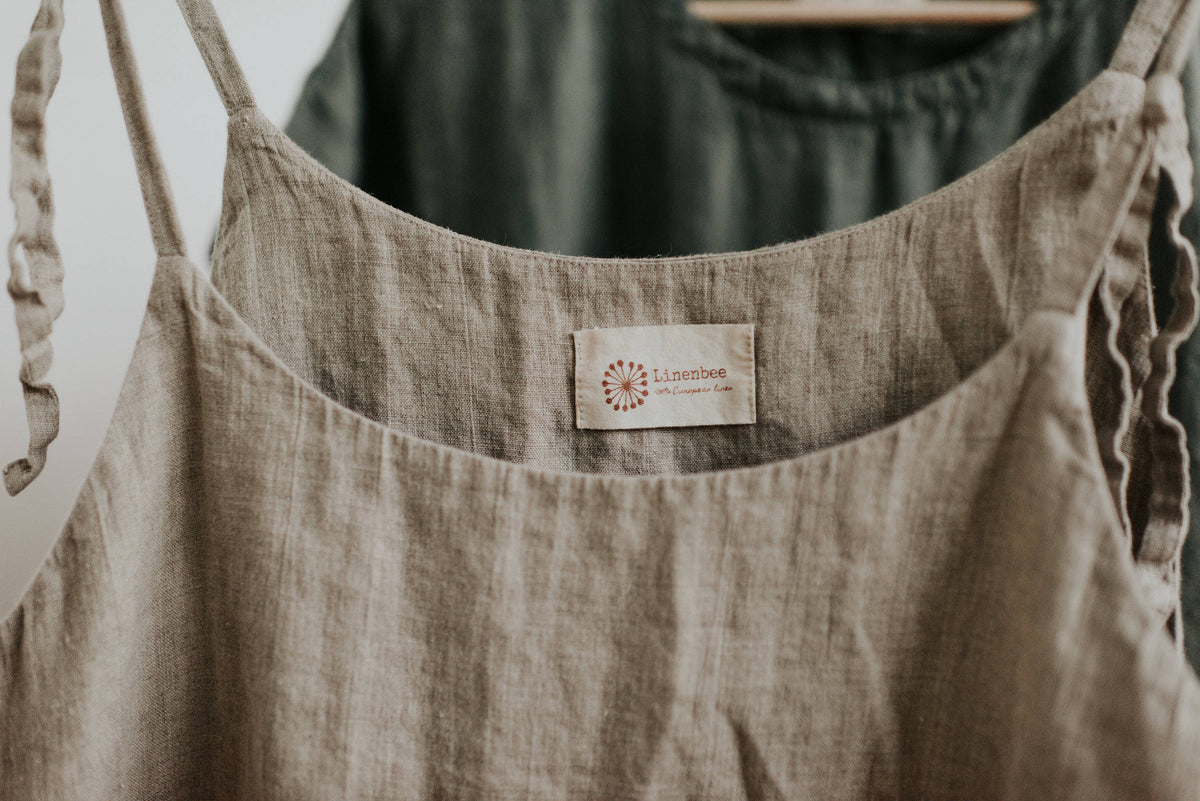 Natural Linen Dress, Womens Sundress, Linen Jumper Dress, Plus Size Dress, Sleeveless Dress Linen Dress Women Jumper Pinafore Sundress