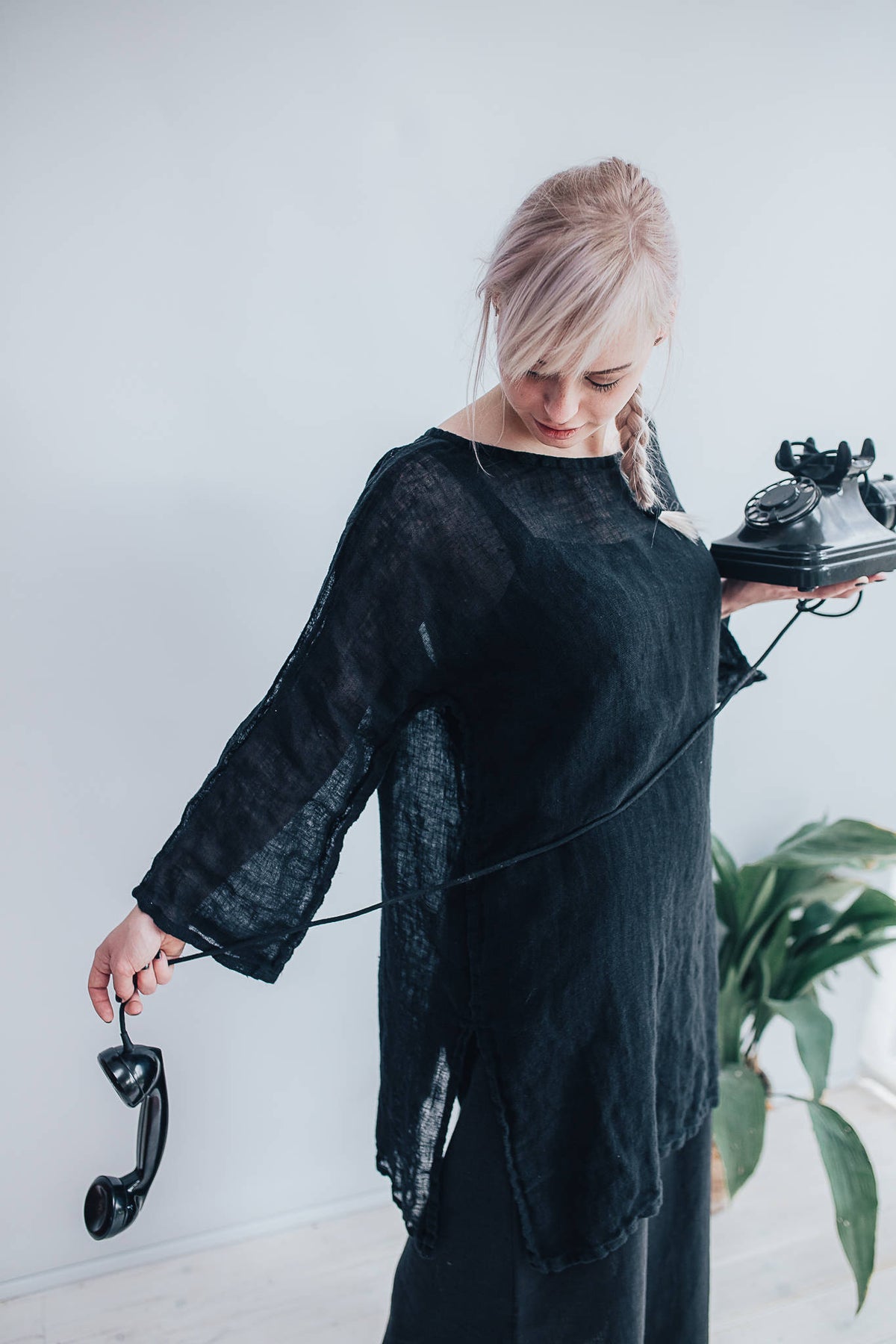 Black Linen Cami Dress, Linen Maxi dress Black, Base Layer, Slip Dress, Night Dress, Linen nightgown Strap dress Sleeveless linen dress