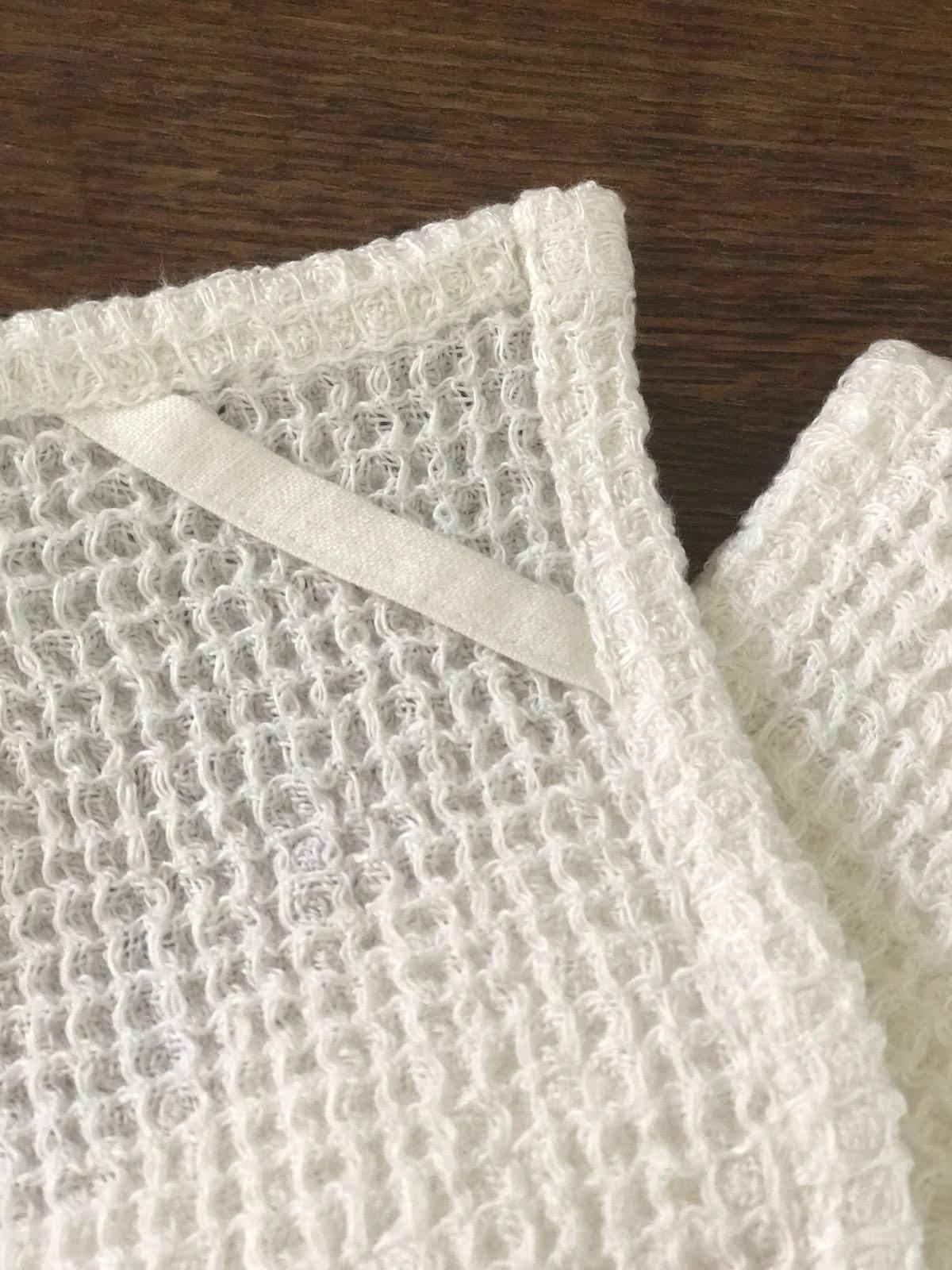 Natural Linen Face Cloths Set of Four, Natural Washcloth Set, Exfoliating Linen Face Cloths, 4 Facecloths Linen washcloths, Beauty Scrub