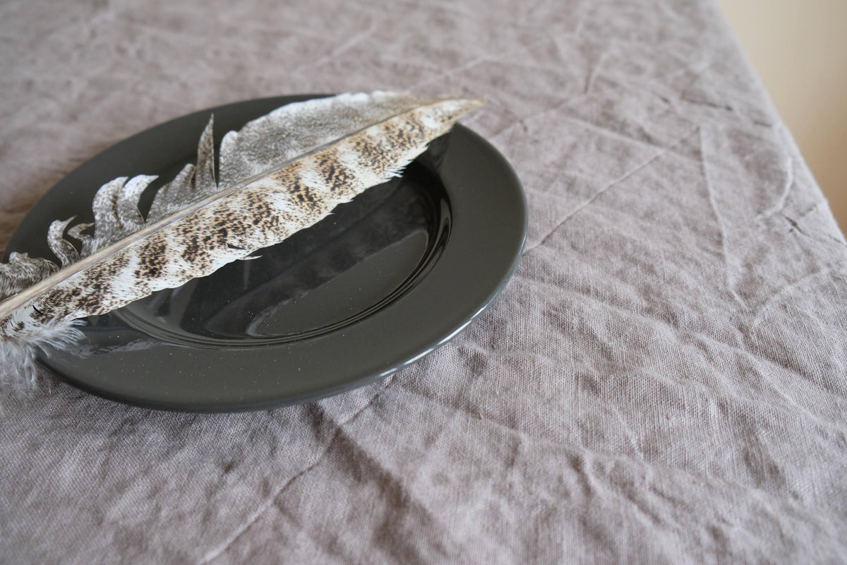 Light Grey Linen Table Cloth, Linen Tablecloth Rectangle, Tablecloth Square, Tablecloth linen, Custom Tablecloth, Grey Tablecloth