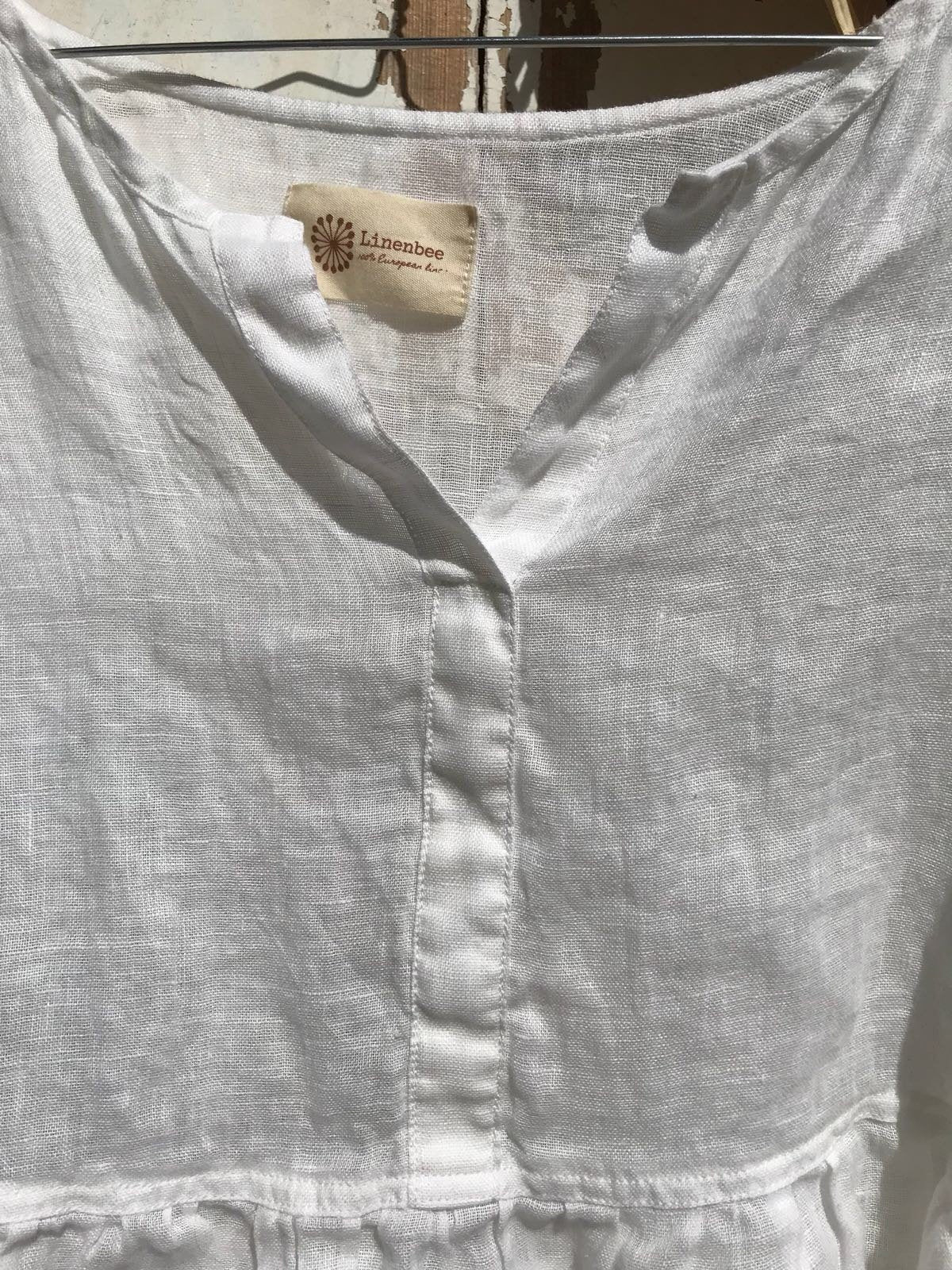 Oversized Crop Top, Oversized Shirt, White Linen Shirt, Plus Size Top, Linen Blouse, Womens Shirt, Loose Plus Size, Cropped Shirt, Boho