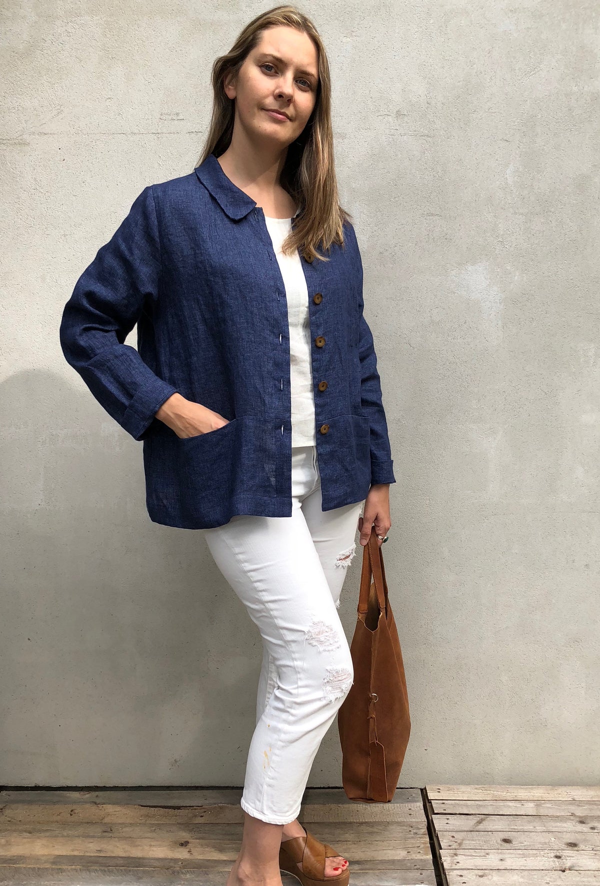 Linen Jacket Women &amp;#39;Kim&amp;#39; Linen cardigan, Linen Coverup, Linen Blazer, Womens Linen Jacket, Womens Jacket, Plus size Cardigan