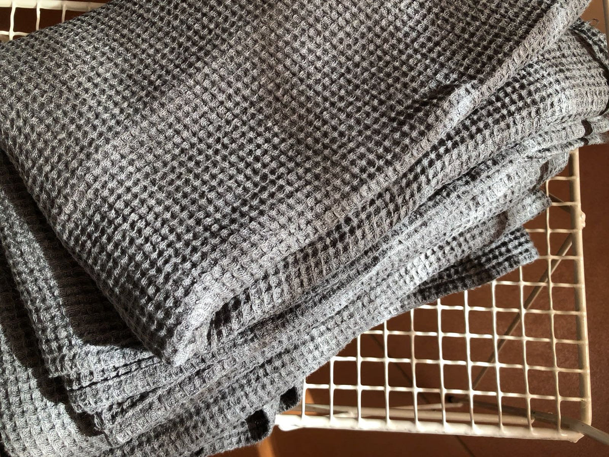 White linen bath towel waffle, large towel, bath towel, massage towel, sauna towel, woven towel, 100% linen towel, gift towel, white towels