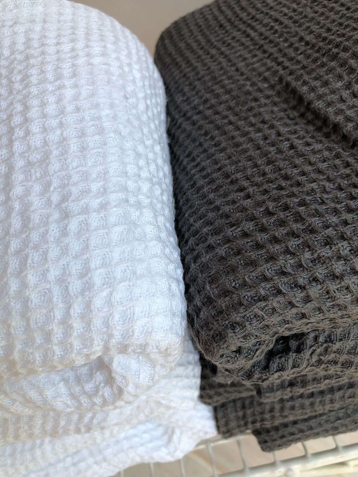 White linen bath towel waffle, large towel, bath towel, massage towel, sauna towel, woven towel, 100% linen towel, gift towel, white towels