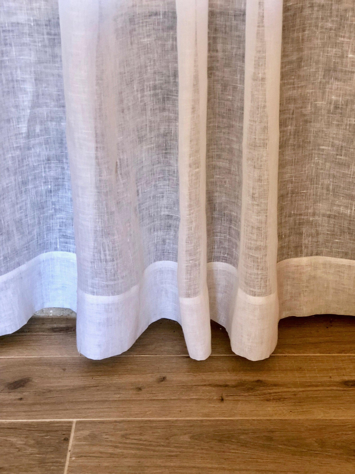 Linen Curtain Panel,White Curtains, Sheer Curtains, Linen Drapes, Long Curtain, Linen Curtains, Curtain Panels, Boho