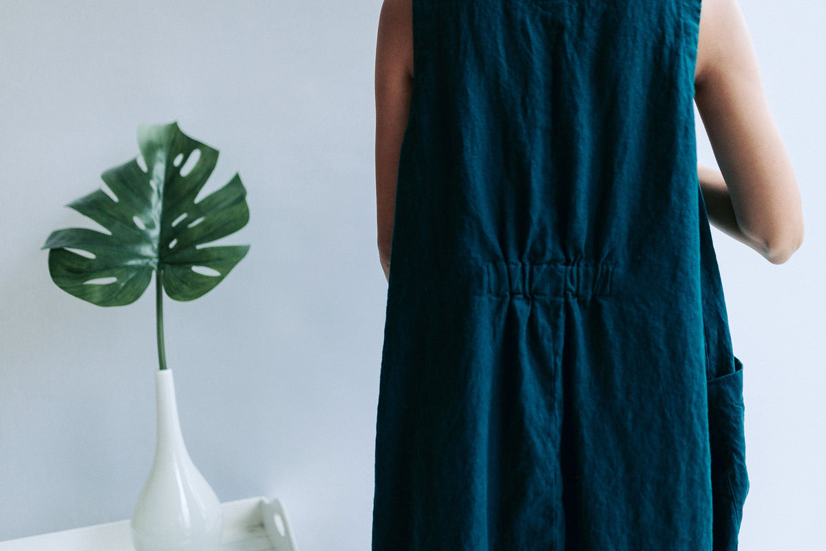 Loose Linen Dress &amp;#39;Diana&amp;#39;, Sleeveless Dress, Sleeveless Tunic Dress, Tunic for women, Plus size tunic Plus size dress linen tunics for women