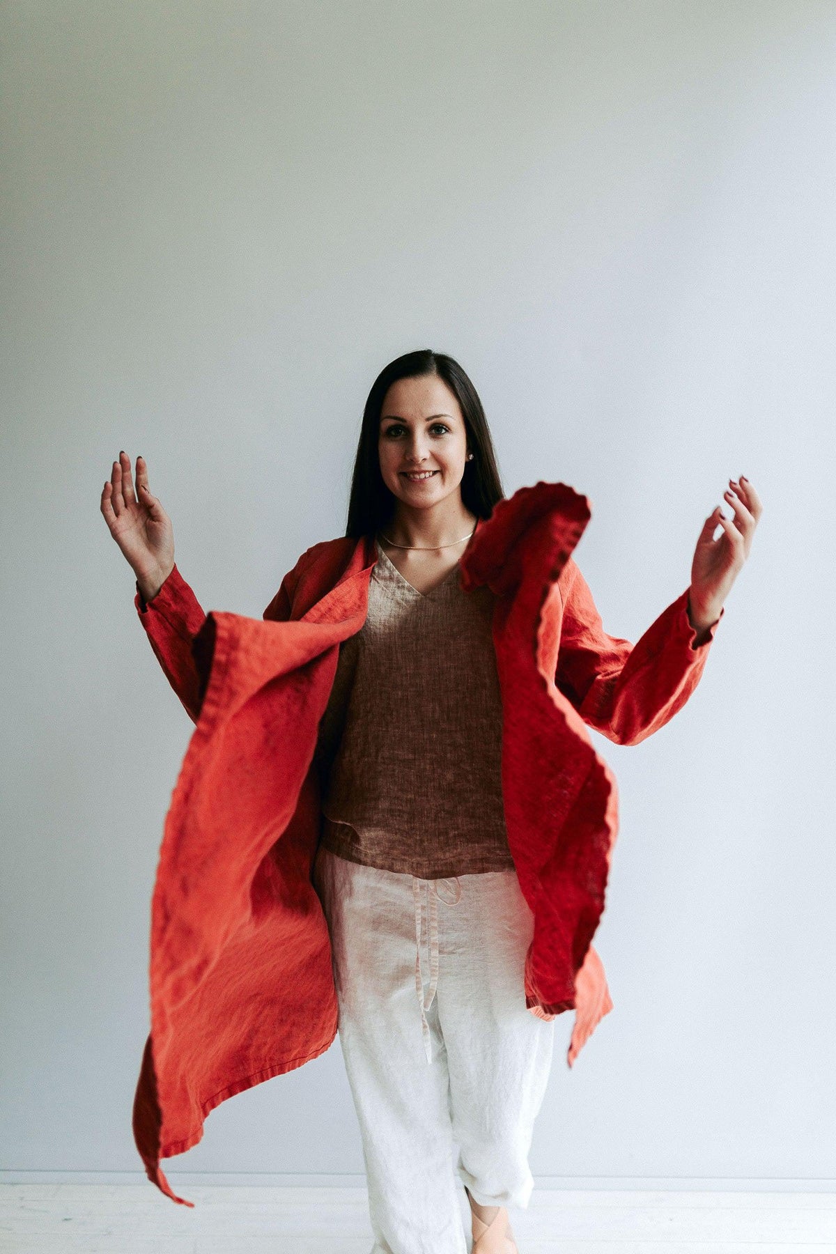 Loose Linen Cardigan, Linen Kimono Jacket, Dark Blue cardigan, Linen Coverup, Linen Jacket Womens, Loose Jacket Plus size Plus size clothing