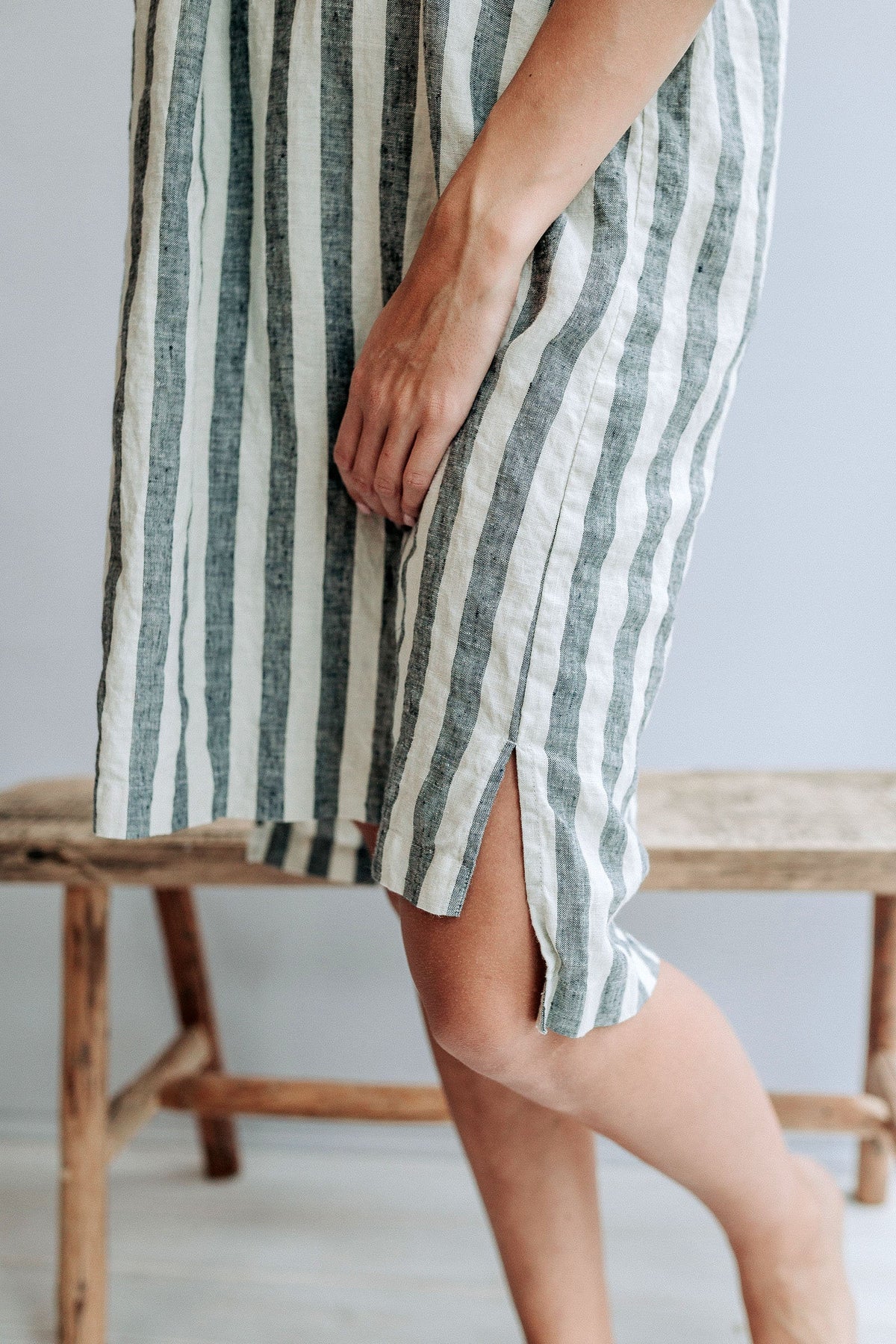 Linen Tunic Dress &amp;quot;Tia&amp;quot;, Tunic Plus Size, Linen Dress for Women, Linen Tunic Dress, Womens tunic, loose linen tunics, plus size clothing