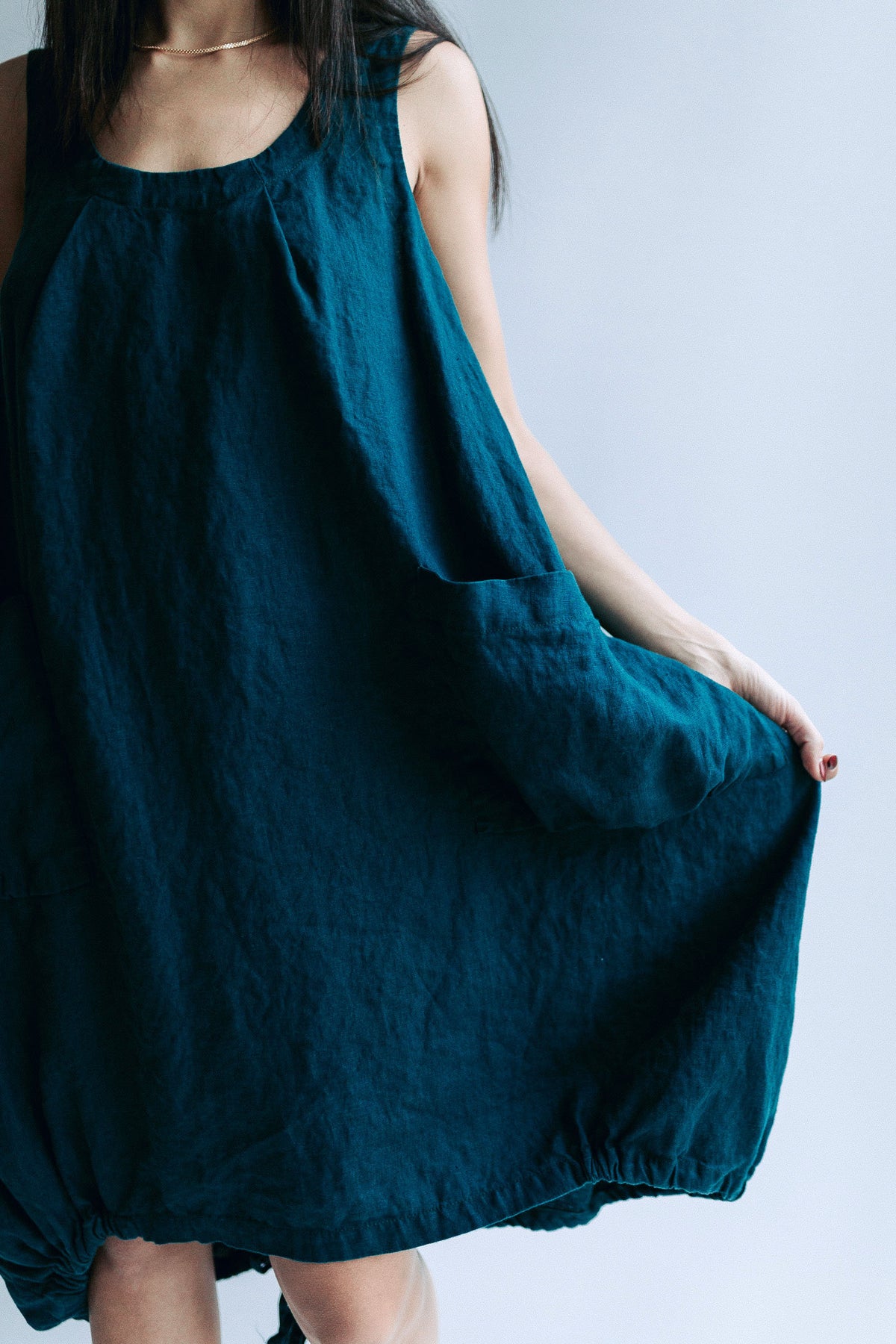 Loose Linen Dress &amp;#39;Diana&amp;#39;, Sleeveless Dress, Sleeveless Tunic Dress, Tunic for women, Plus size tunic Plus size dress linen tunics for women