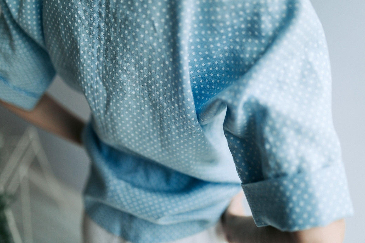 Peter Pan Collar Blouse from Linen, Linen Shirt Women, Linen T Shirt, Linen Tee, Plus size shirt, Linen Blouse, Cute Top, Kawaii Blouse